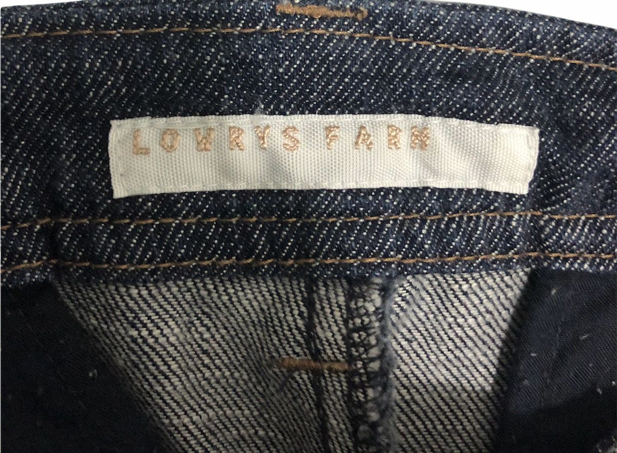 Japanese Brand × LOWRYS FARM LOWRYS FARM Ruffled Strap Denim Overalls - Women’s Size L Size US 32 / EU 48 - 6 Thumbnail