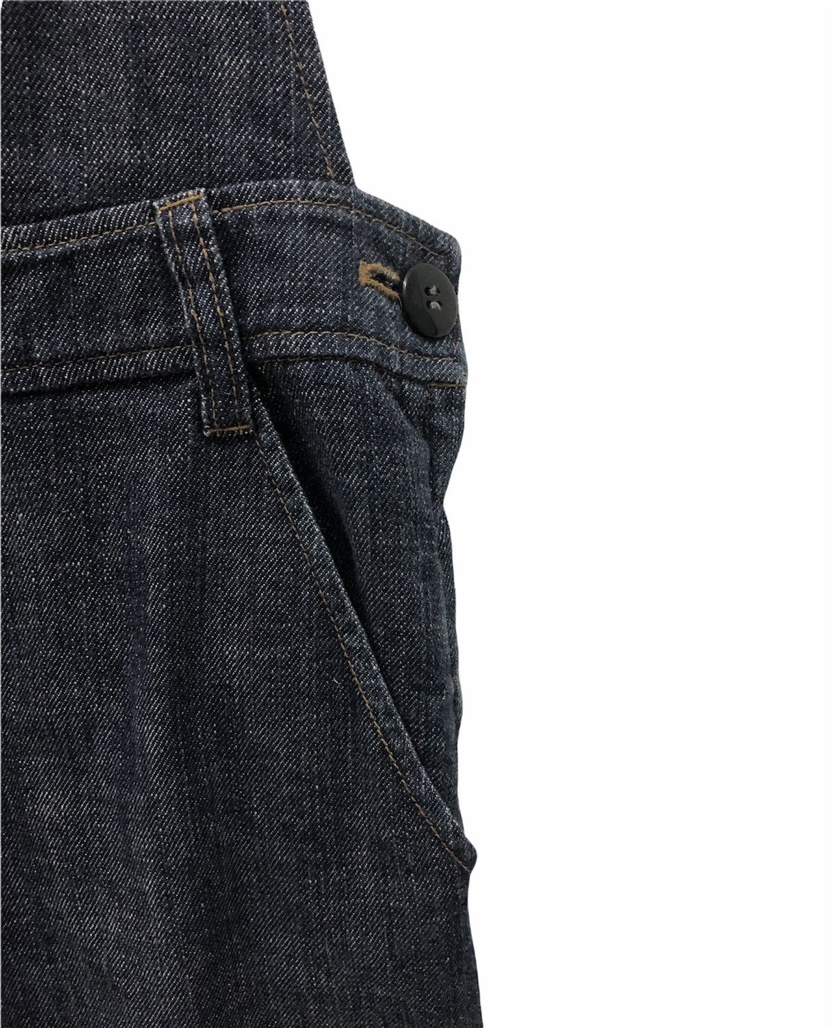 Japanese Brand × LOWRYS FARM LOWRYS FARM Ruffled Strap Denim Overalls - Women’s Size L Size US 32 / EU 48 - 4 Thumbnail