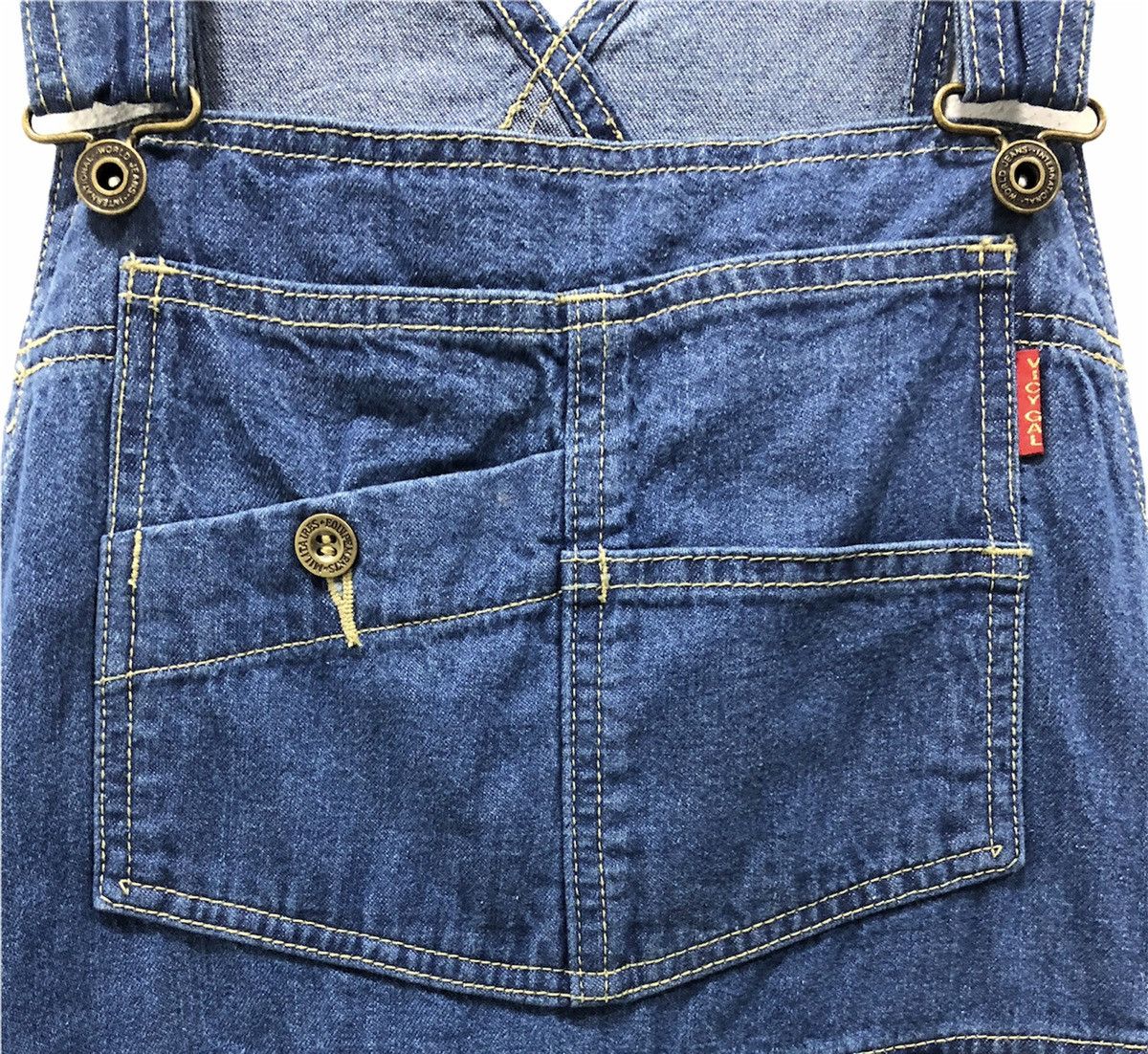 Japanese Brand × Vintage Vintage Y2K Style VICY GAL Japanese Denim Overalls - Size L Size US 33 - 3 Thumbnail