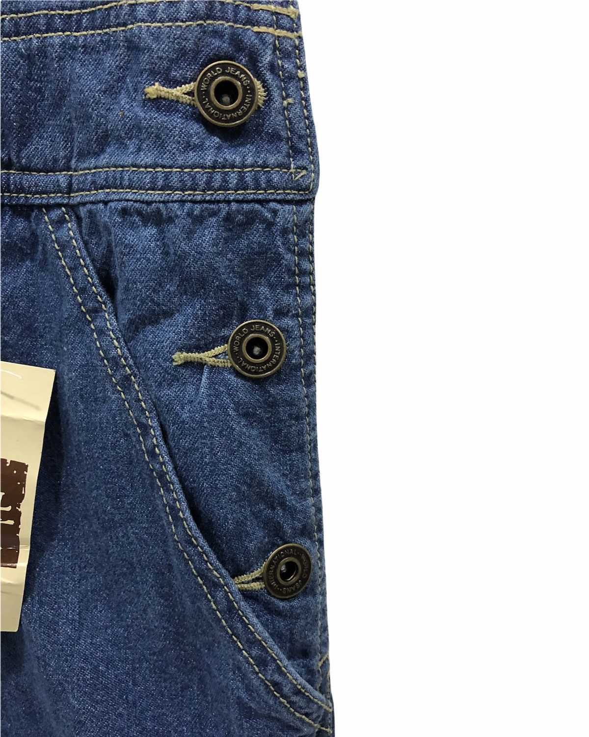 Japanese Brand × Vintage Vintage Y2K Style VICY GAL Japanese Denim Overalls - Size L Size US 33 - 5 Thumbnail