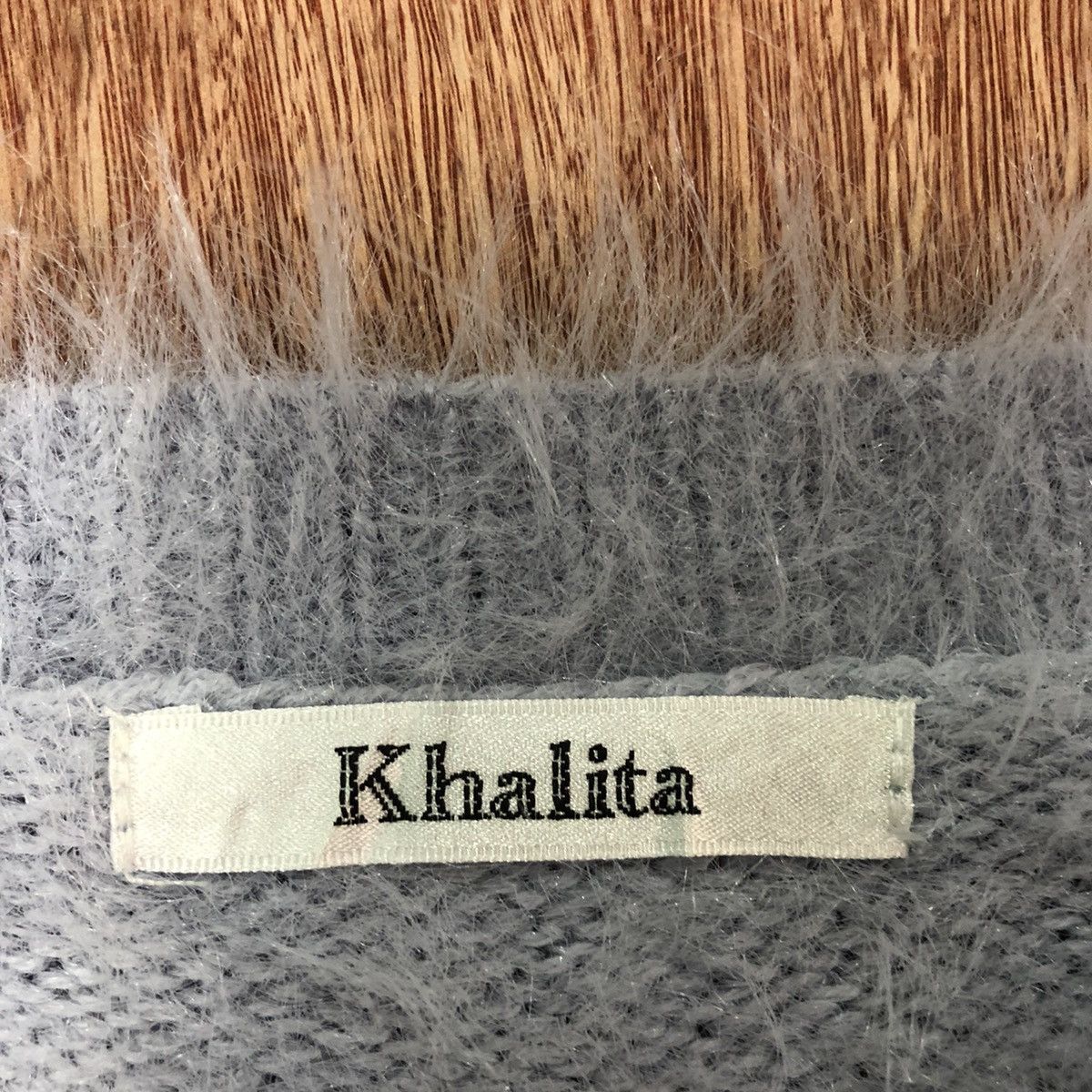 Homespun Knitwear Japan Khalita Light Purple Mohair Soft Fur Knitwear Size US M / EU 48-50 / 2 - 9 Thumbnail