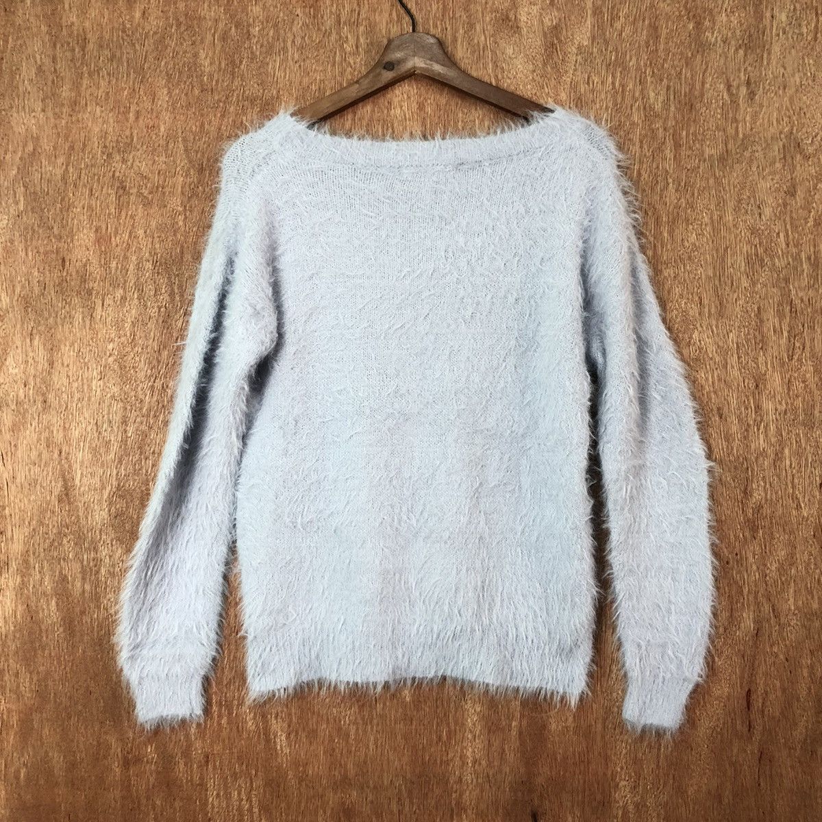 Homespun Knitwear Japan Khalita Light Purple Mohair Soft Fur Knitwear Size US M / EU 48-50 / 2 - 10 Thumbnail