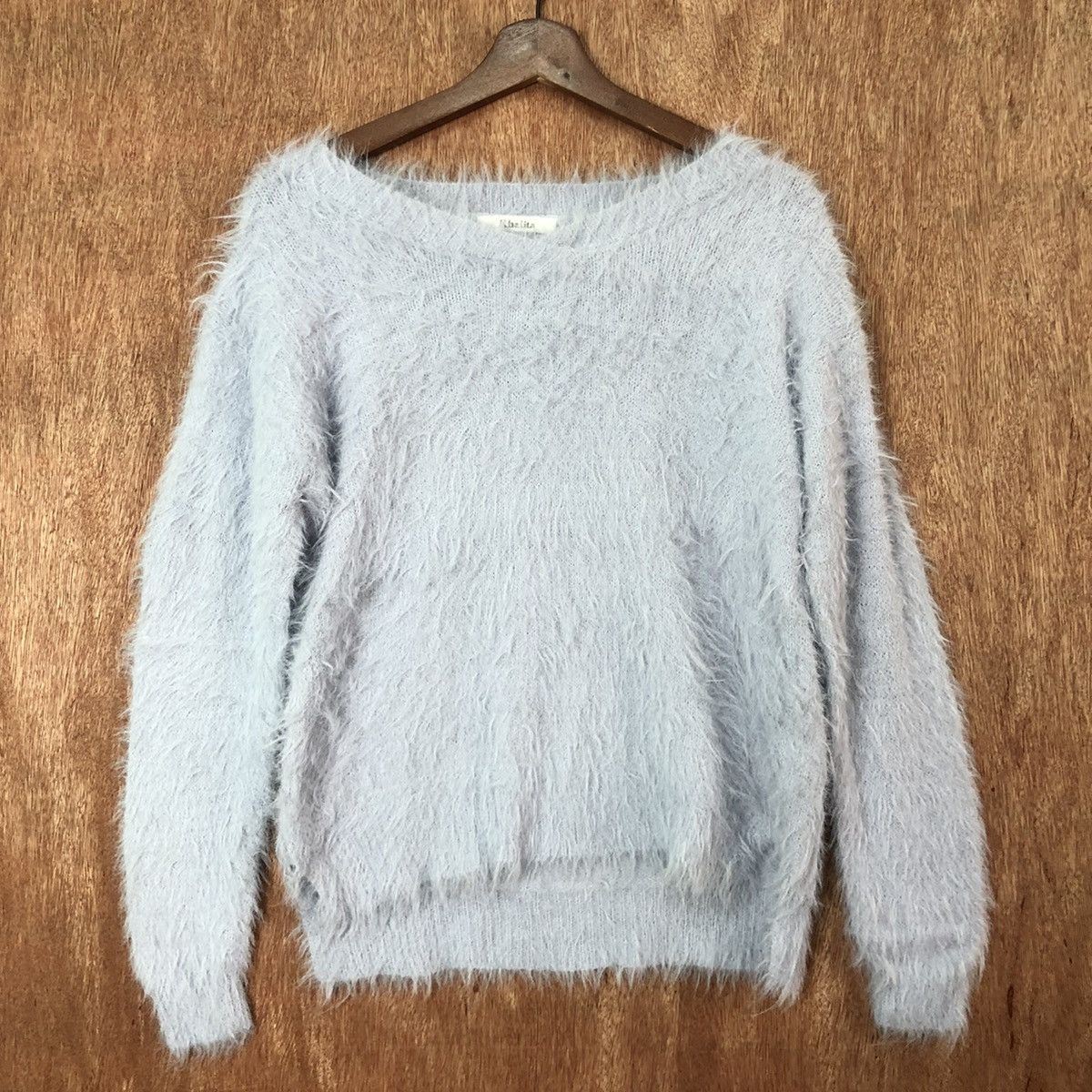 Homespun Knitwear Japan Khalita Light Purple Mohair Soft Fur Knitwear Size US M / EU 48-50 / 2 - 3 Thumbnail