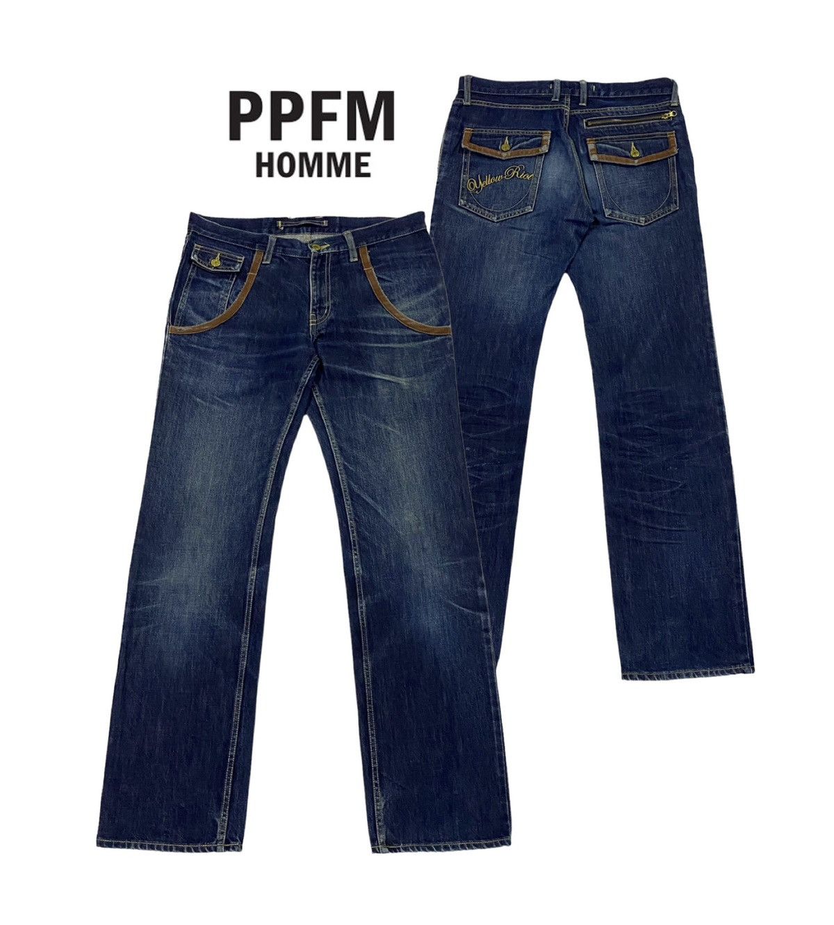 PPFM PPFM DENIM JEANS Size US 33 - 1 Thumbnail