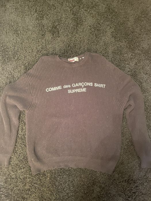 Supreme Comme des Garcons Supreme SHIRT Sweater | Grailed