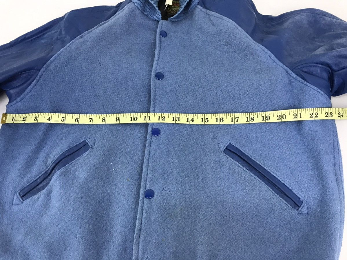 Skookum × Vintage Skookum Letterman Centralia USA Leather Varsity Jacket Size US M / EU 48-50 / 2 - 8 Thumbnail