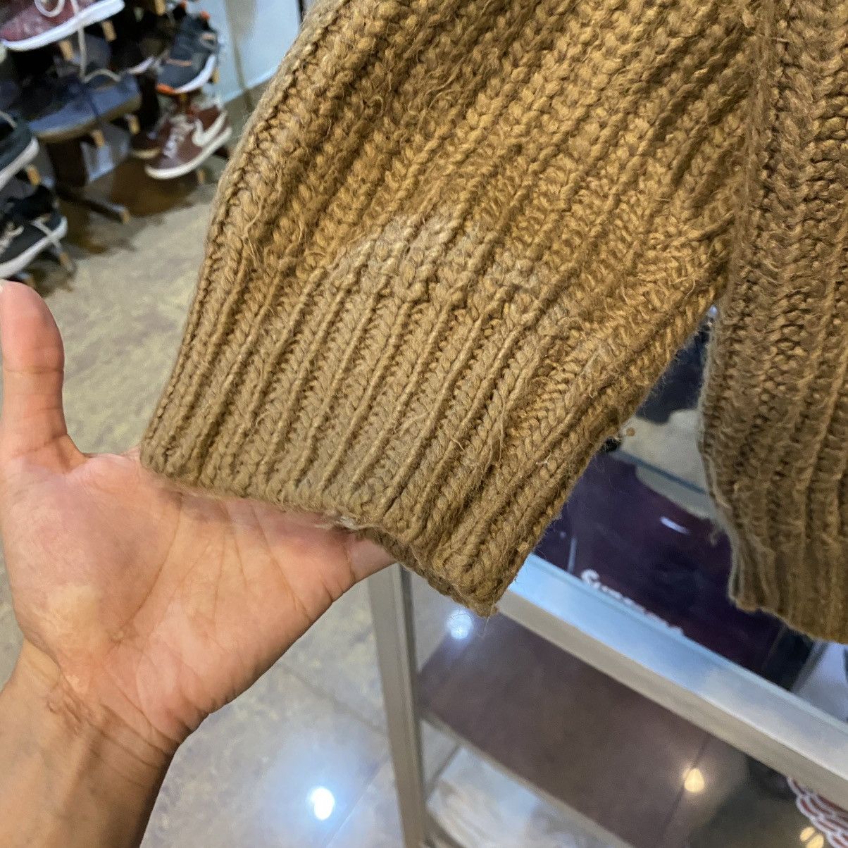Undercover Undercover x GU Heavyweight Cable Knit Brown Cardigan Size US XL / EU 56 / 4 - 9 Thumbnail