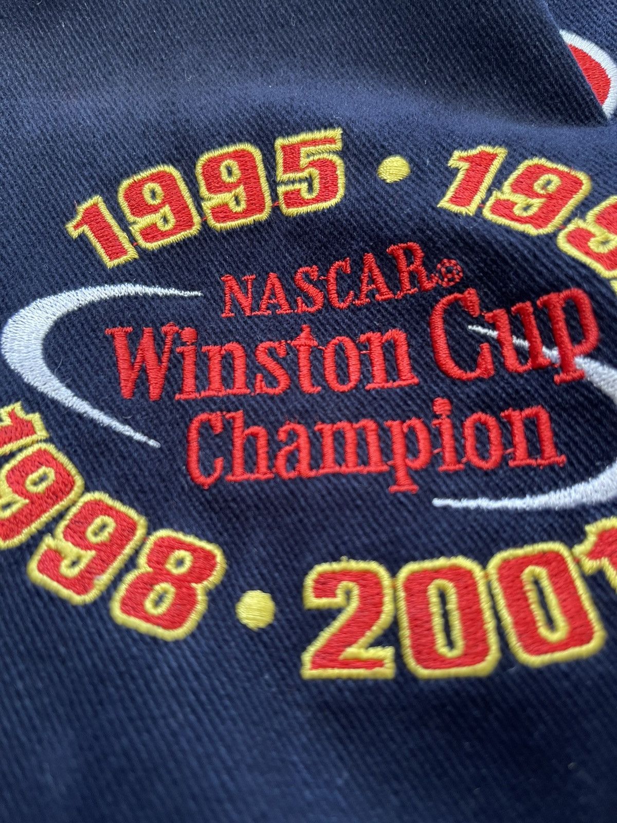 Jeff Hamilton RARE!!! Vintage Jeff Hamilton Nascar Racing Bomber Jacket Size US XL / EU 56 / 4 - 22 Thumbnail