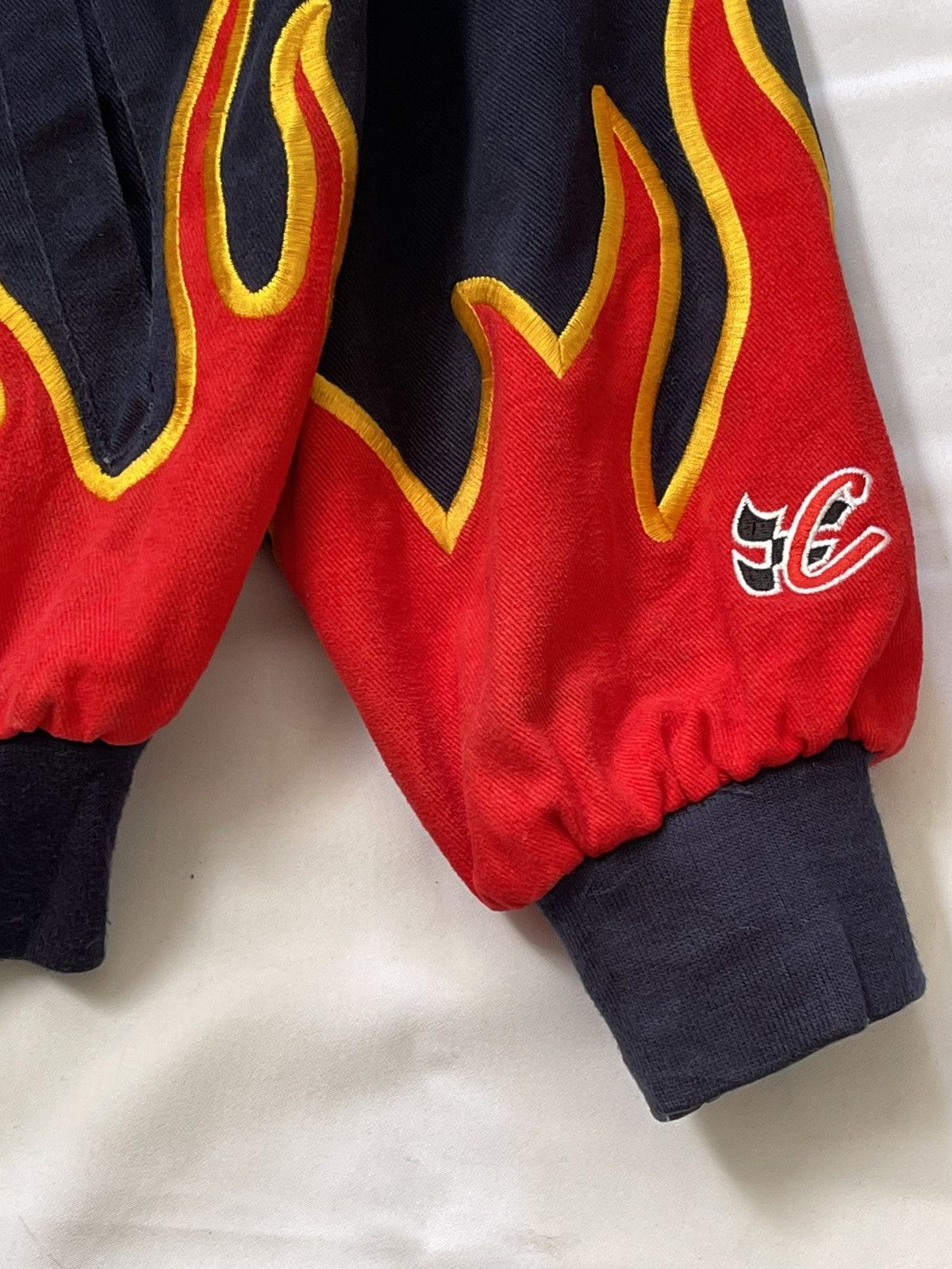 Jeff Hamilton RARE!!! Vintage Jeff Hamilton Nascar Racing Bomber Jacket Size US XL / EU 56 / 4 - 12 Thumbnail