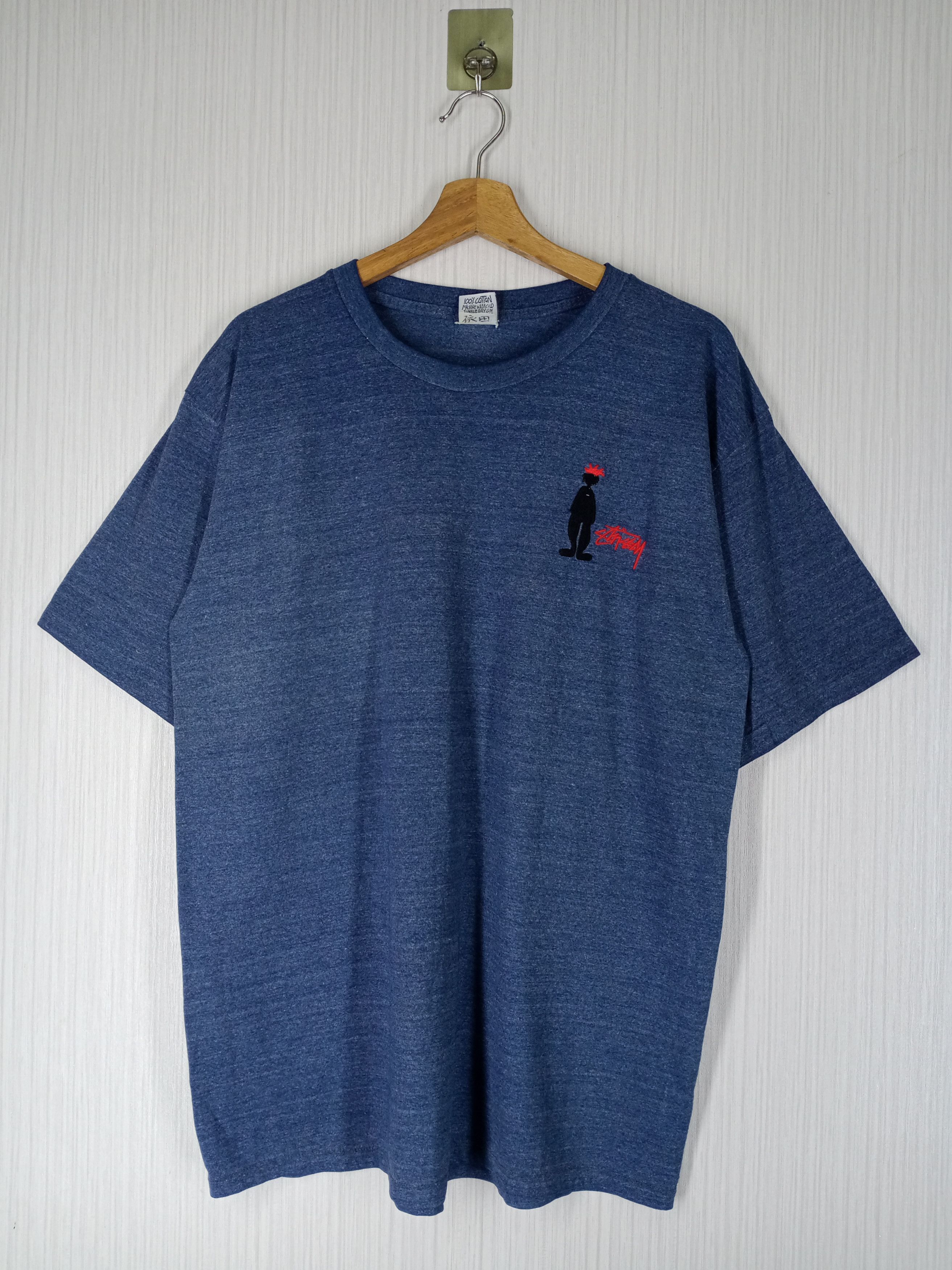 Stussy Made In Usa 90s Vintage Stussy King Raggamuffin Tshirt Size US L / EU 52-54 / 3 - 2 Thumbnail