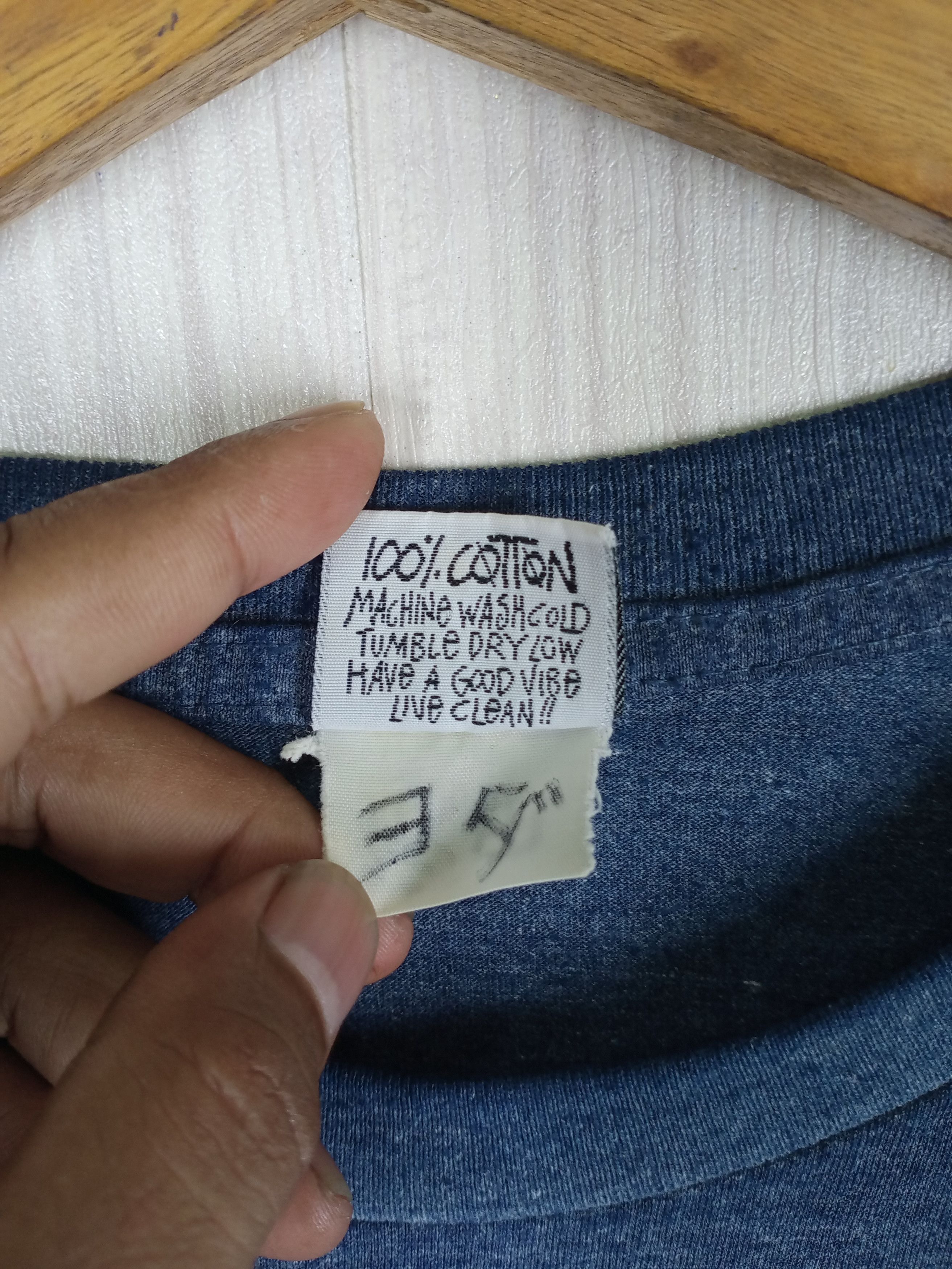 Stussy Made In Usa 90s Vintage Stussy King Raggamuffin Tshirt Size US L / EU 52-54 / 3 - 4 Thumbnail