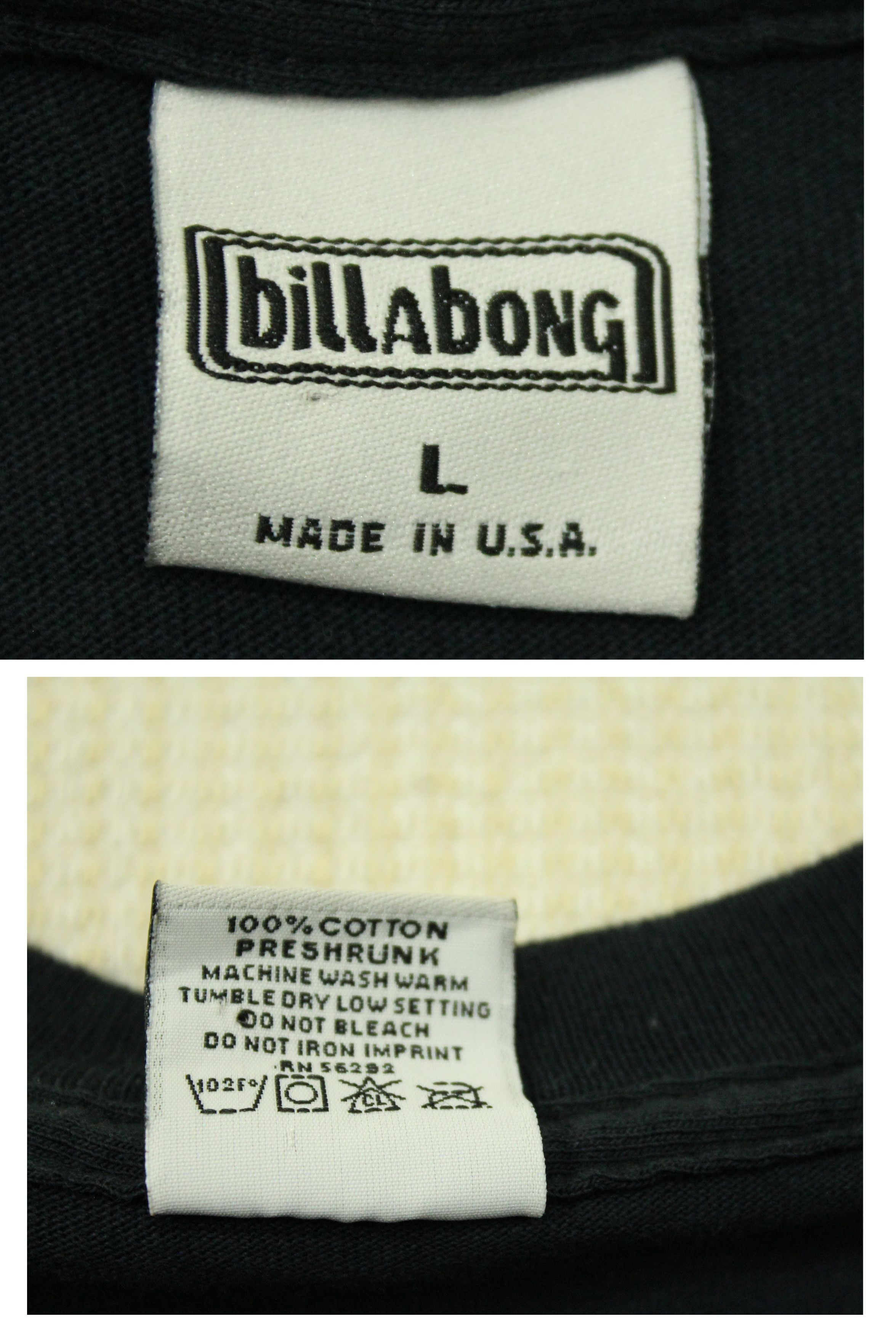 Billabong × Vintage Vintage 90s BILLABONG T Shirt Big Logo Spell Out Surf Style Size US L / EU 52-54 / 3 - 12 Thumbnail