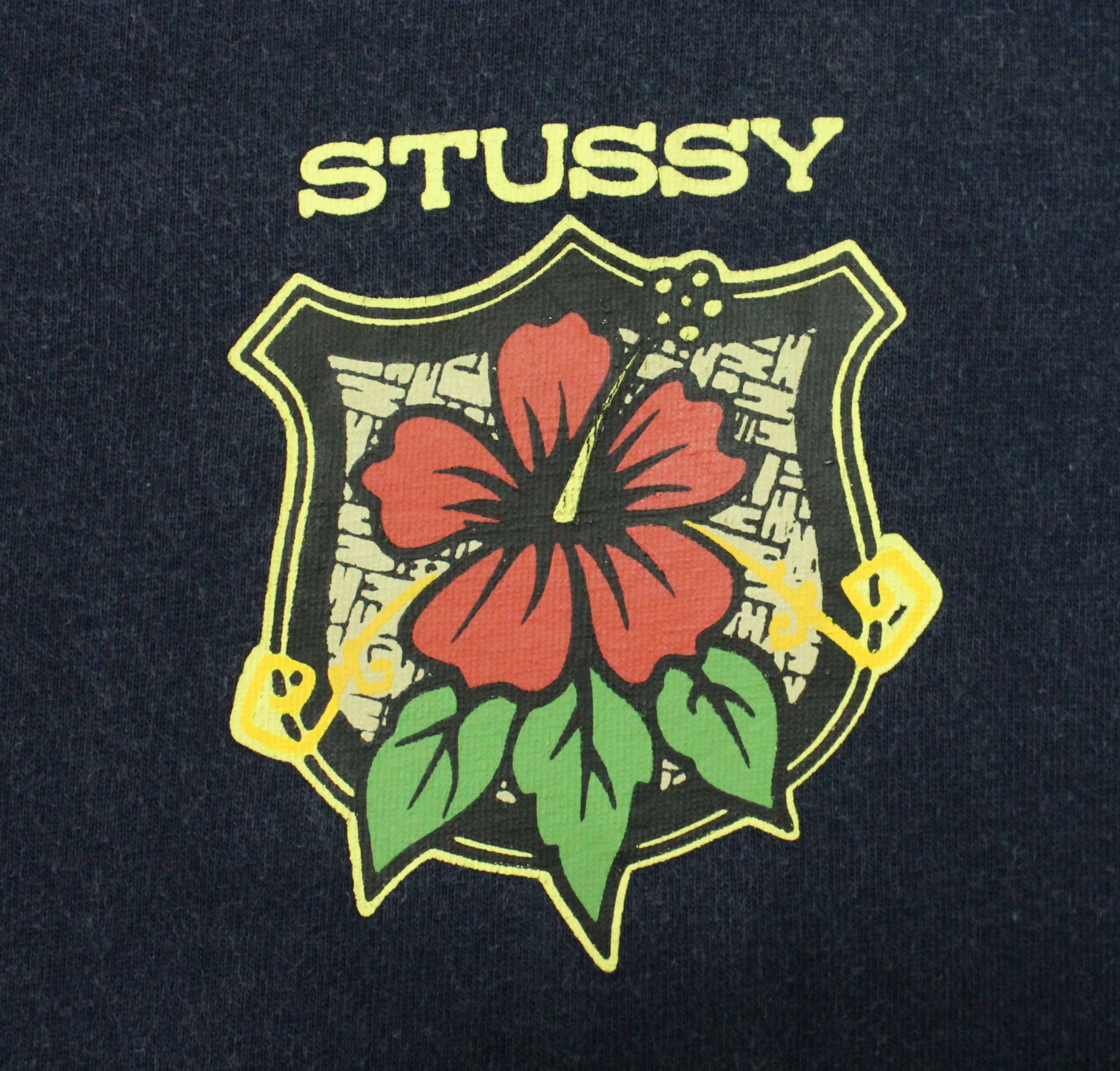Stussy Distressed Sunfaded Thrashed Vintage STUSSY Shirt Size US L / EU 52-54 / 3 - 8 Thumbnail