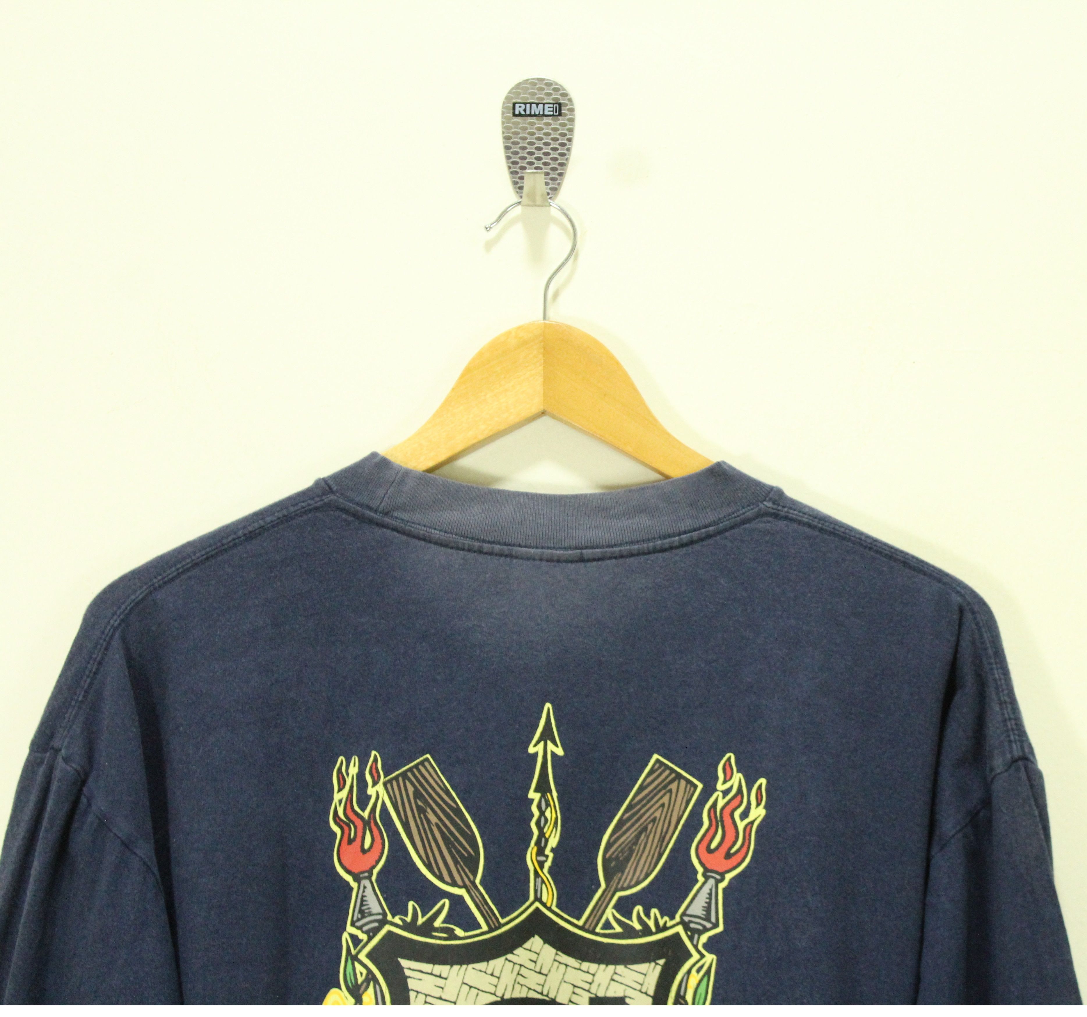 Stussy Distressed Sunfaded Thrashed Vintage STUSSY Shirt Size US L / EU 52-54 / 3 - 2 Thumbnail