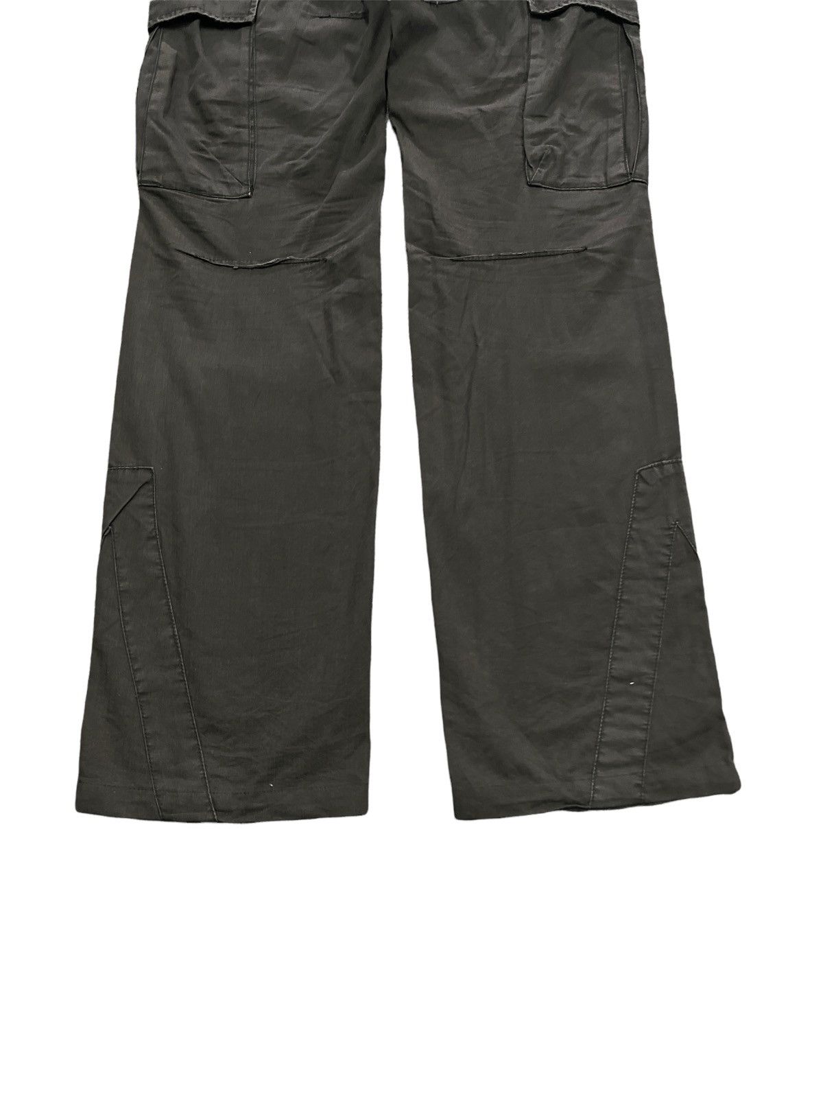 Japanese Brand × Seditionaries RARE🔥DOUBLE TONE RIPPED STUDDED DENIM+COTTON PANTS Size US 28 / EU 44 - 9 Thumbnail