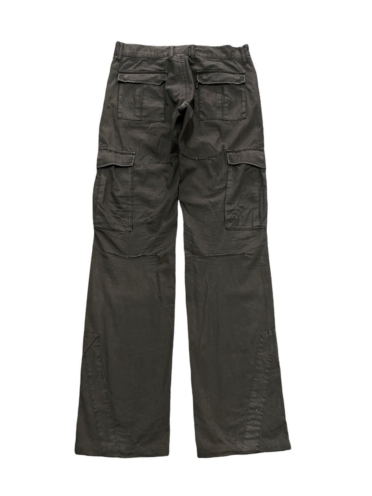 Japanese Brand × Seditionaries RARE🔥DOUBLE TONE RIPPED STUDDED DENIM+COTTON PANTS Size US 28 / EU 44 - 7 Thumbnail