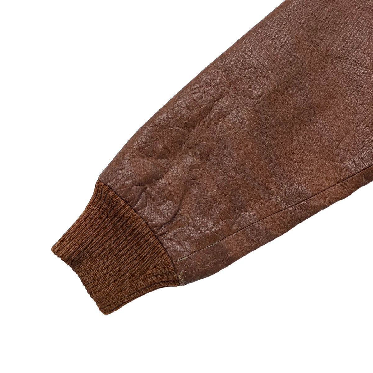 Japanese Brand 🔥Vintage Pilot Cowhide Jacket by Casual Leather Japan Size US M / EU 48-50 / 2 - 8 Thumbnail
