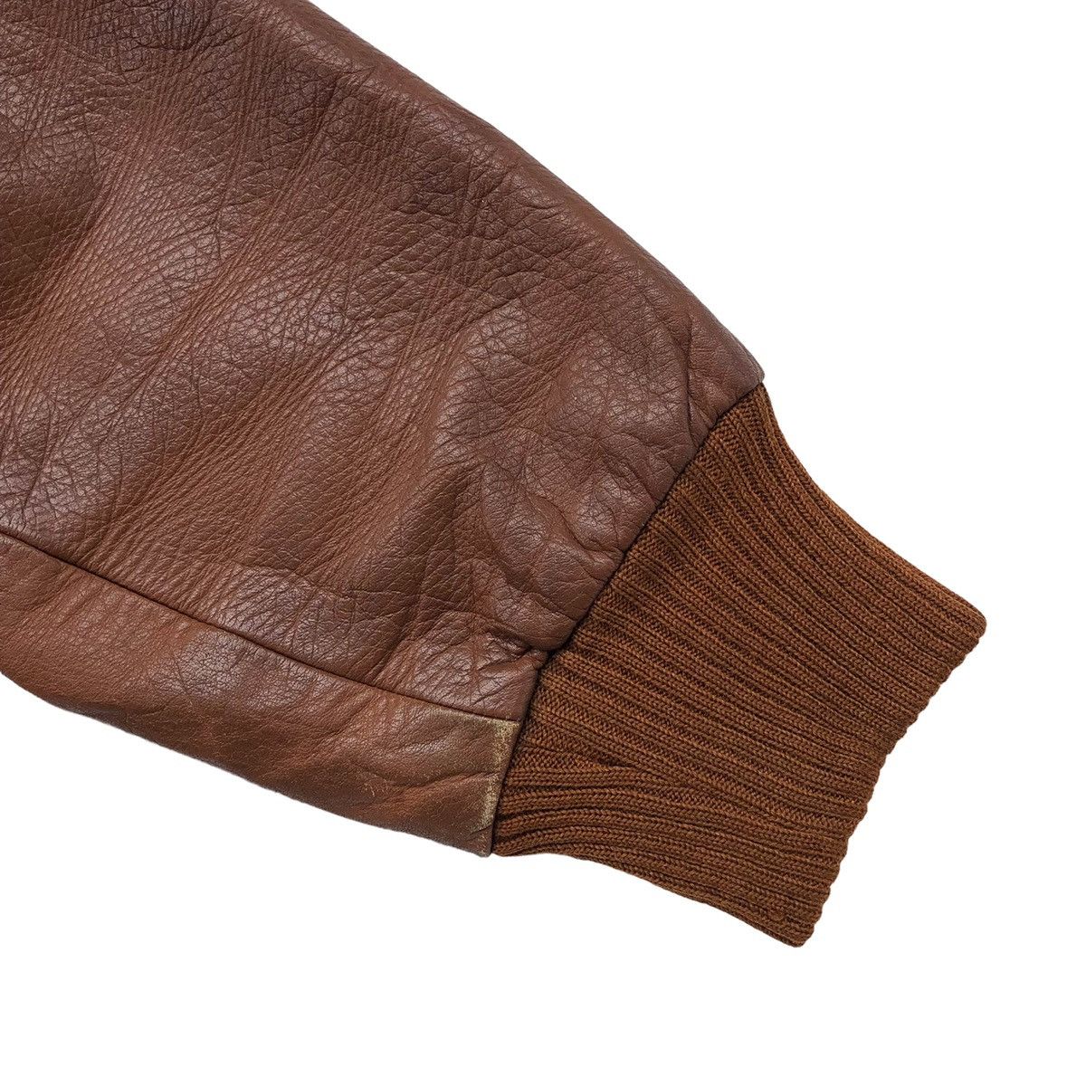 Japanese Brand 🔥Vintage Pilot Cowhide Jacket by Casual Leather Japan Size US M / EU 48-50 / 2 - 9 Thumbnail