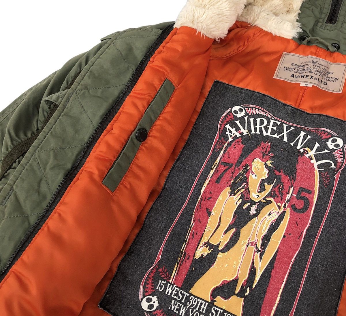 Avirex Avirex Flight Garment N-2B Hooded Short Nylon Bomber Jacket Size S / US 4 / IT 40 - 6 Thumbnail