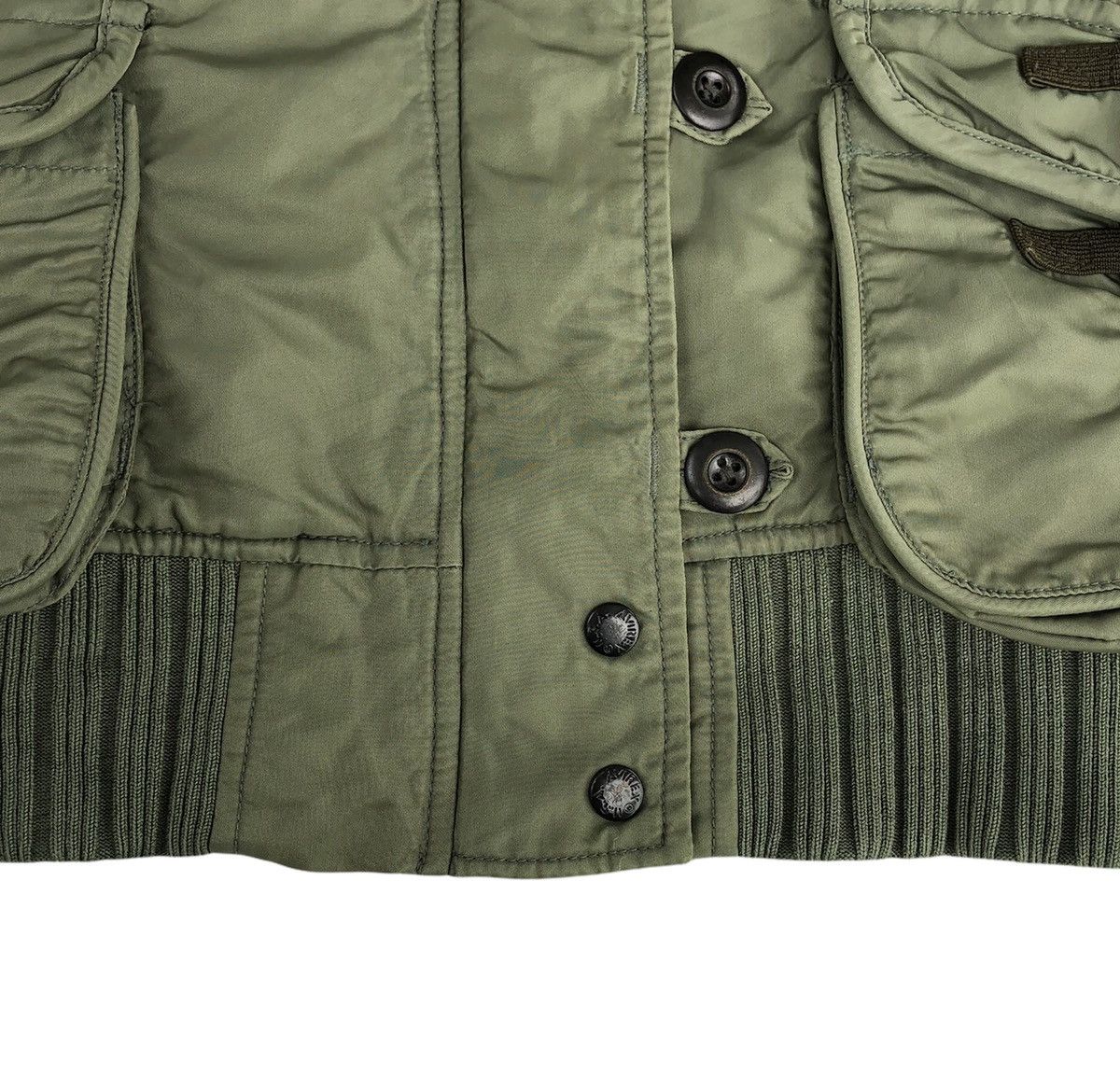 Avirex Avirex Flight Garment N-2B Hooded Short Nylon Bomber Jacket Size S / US 4 / IT 40 - 12 Thumbnail