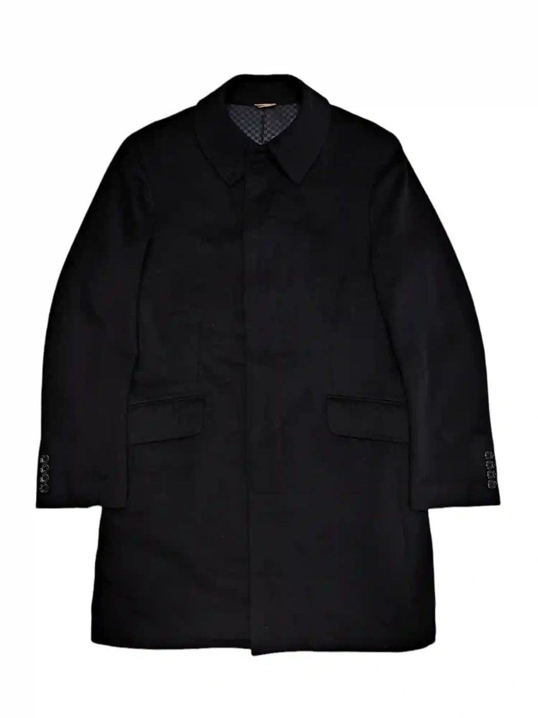 Takeo Kikuchi Vintage 90s Takeo Kikuchi Japan Long Coat Heavy Jacket Size US S / EU 44-46 / 1 - 2 Thumbnail