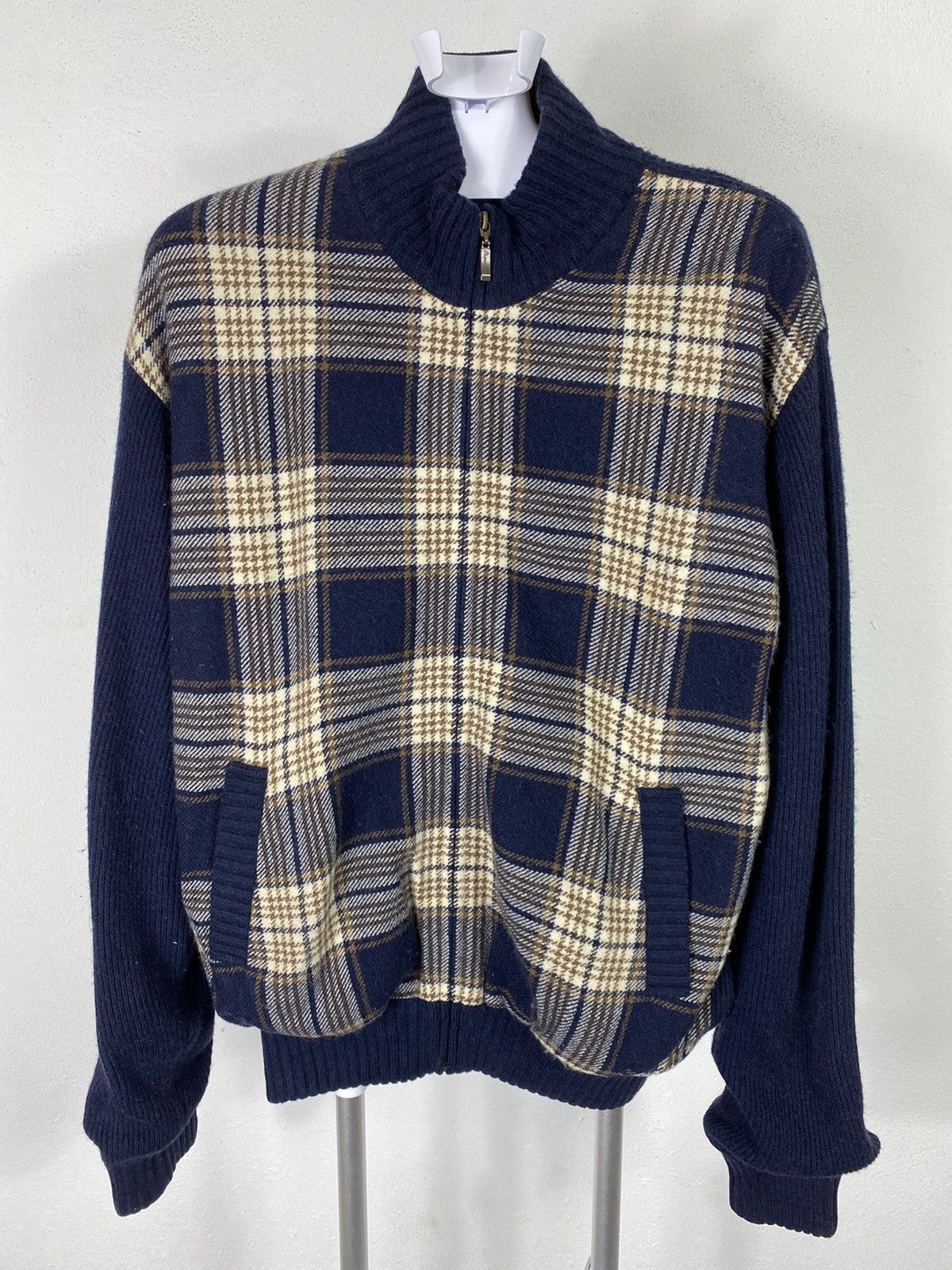 Aquascutum × Designer Aquascutum Landon Knitwear Sweater Nice Design Size US M / EU 48-50 / 2 - 1 Thumbnail