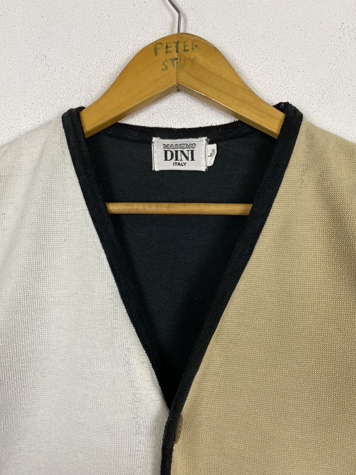 Mossimo MASSIMO DINI ITALY MULTICOLOUR COTTON VEST Size US L / EU 52-54 / 3 - 3 Thumbnail