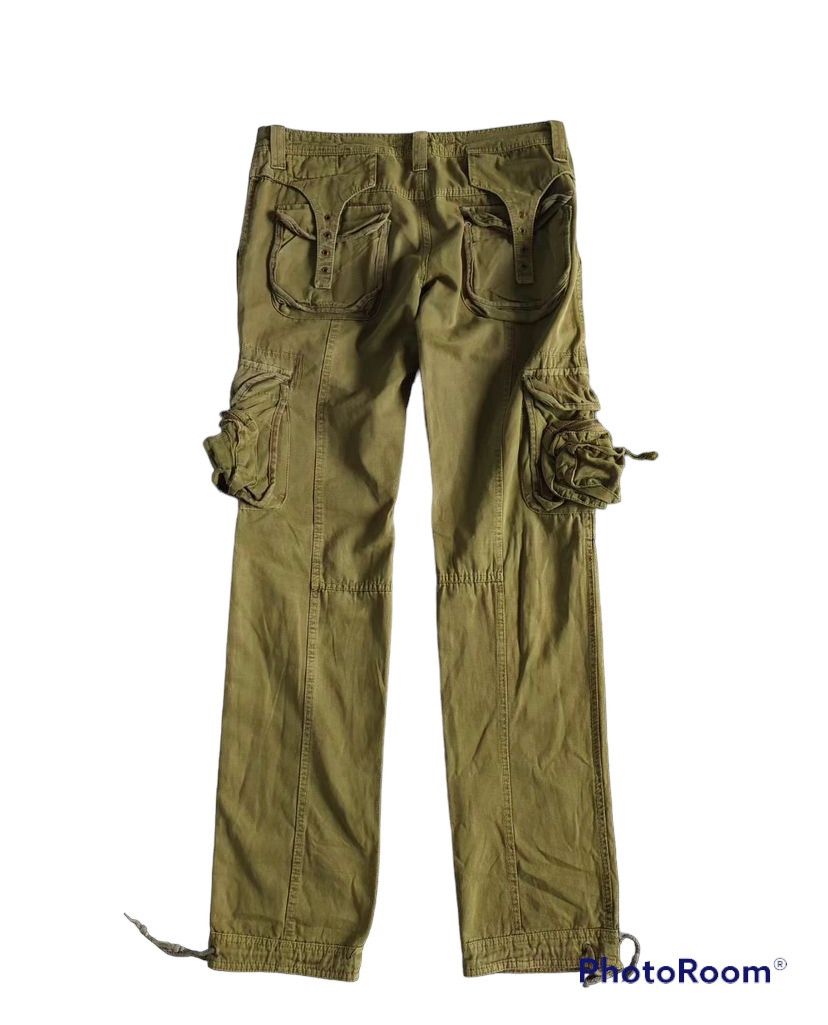 Hysteric Glamour 🔥 Rare Design Travis Scott Tactical Multi Pocket Brown Army Size US 32 / EU 48 - 3 Thumbnail