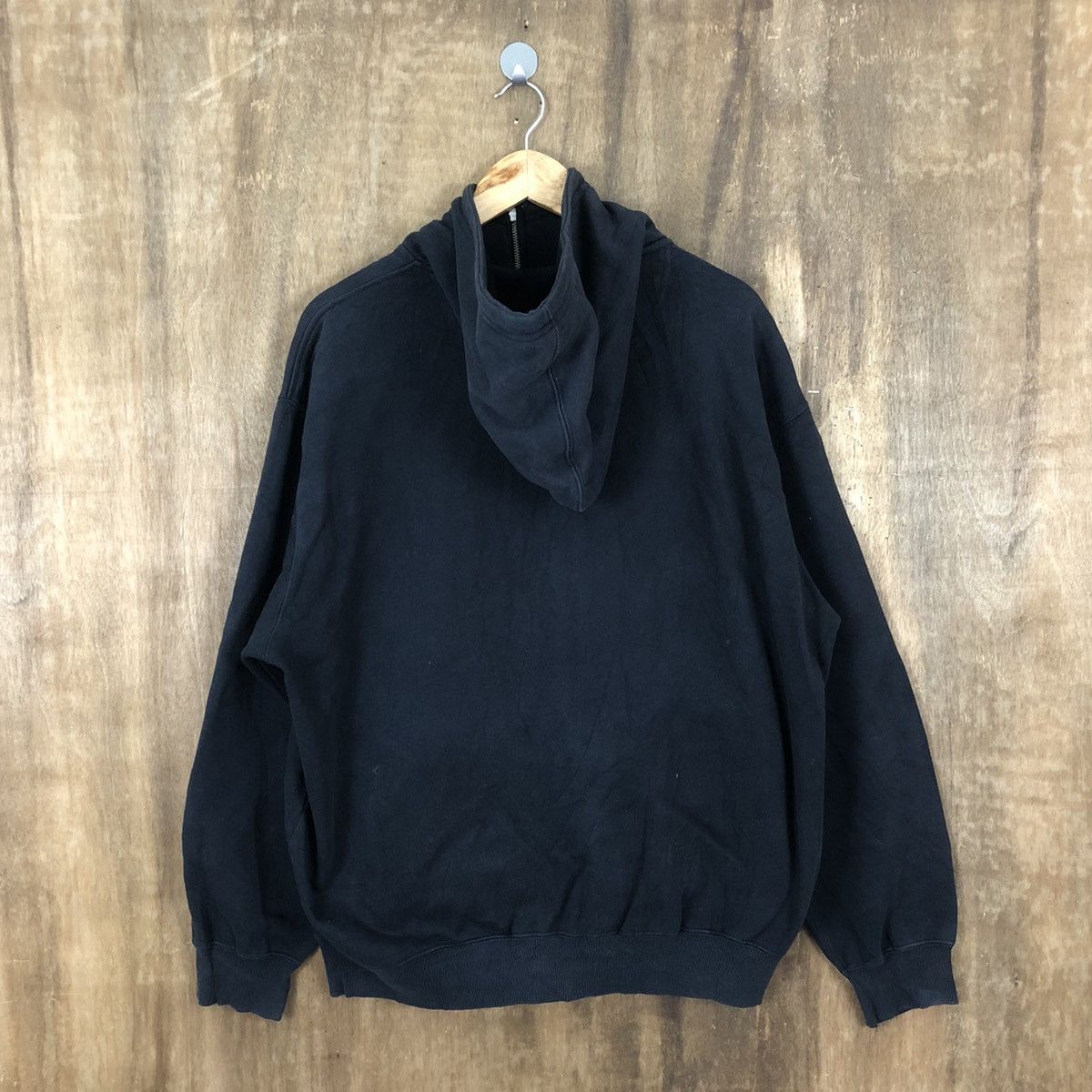 Japanese Brand Japanese Brand Blank Faded Black Sweatshirt Hoodies Size US XL / EU 56 / 4 - 6 Thumbnail