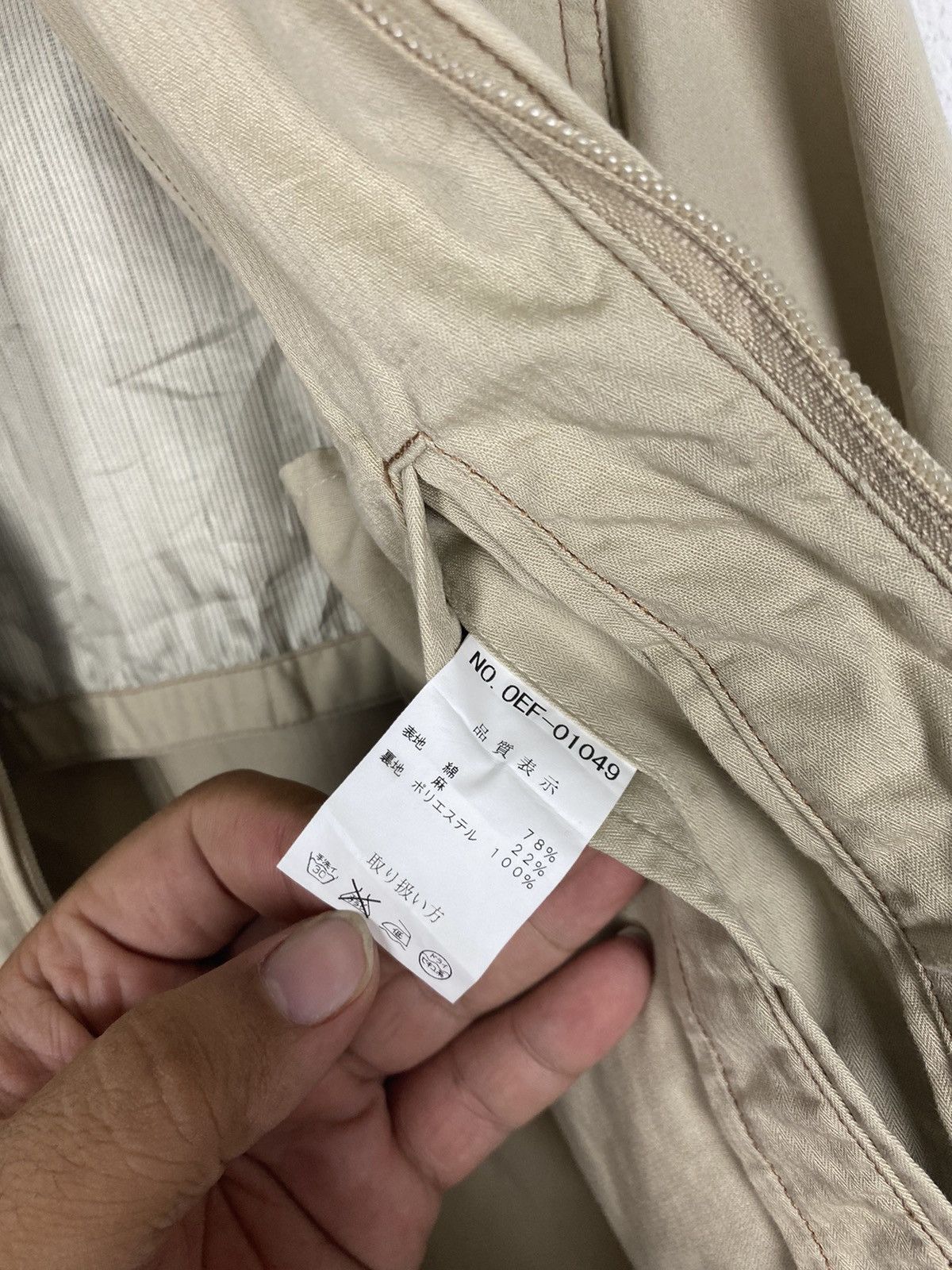 Designer × Japanese Brand × Kansai Yamamoto FULL ZIPPER WORKWEAR JACKET BY KANSAI YAMAMOTO TRAVIS STYLE Size US L / EU 52-54 / 3 - 8 Thumbnail