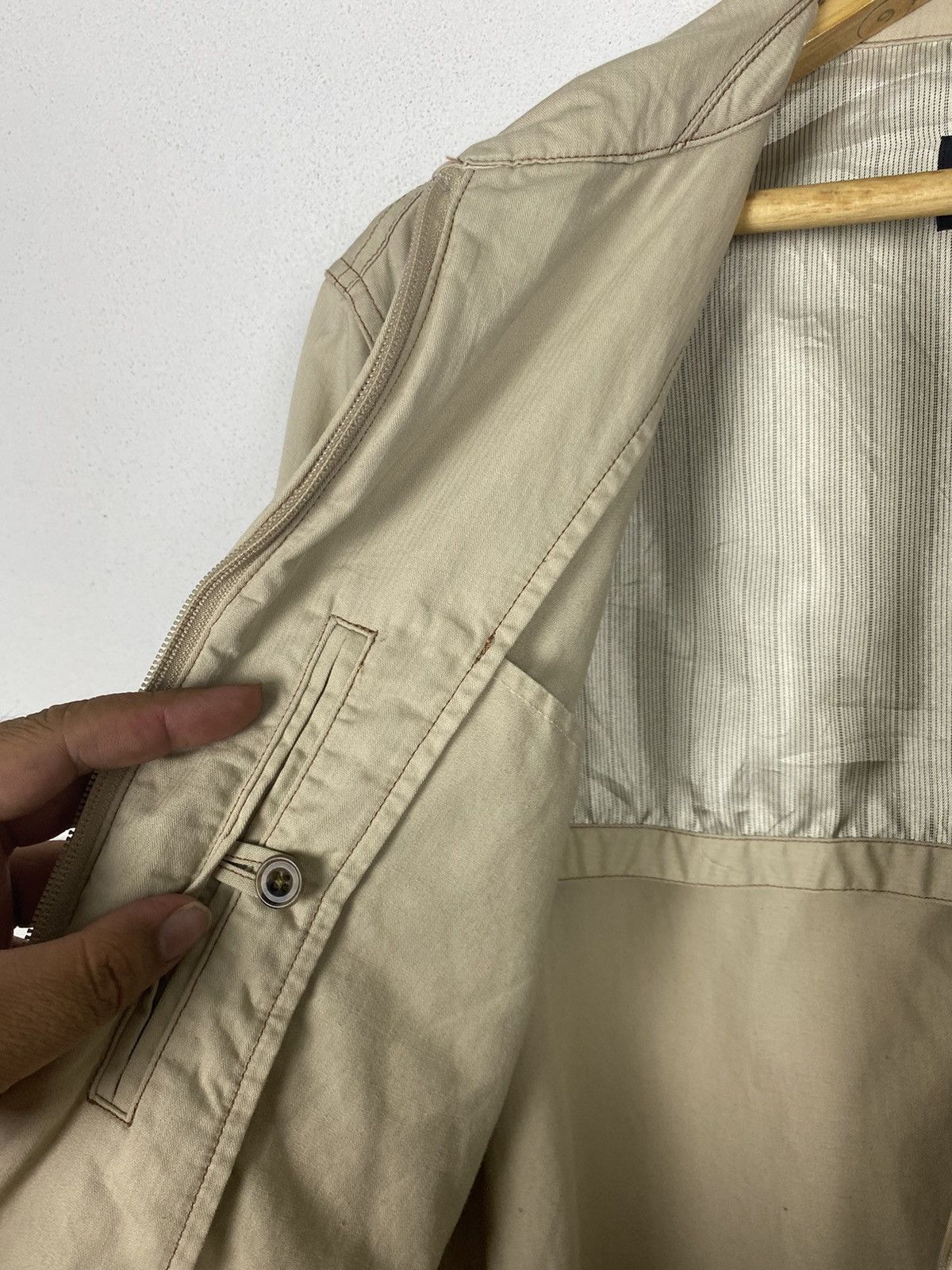 Designer × Japanese Brand × Kansai Yamamoto FULL ZIPPER WORKWEAR JACKET BY KANSAI YAMAMOTO TRAVIS STYLE Size US L / EU 52-54 / 3 - 9 Thumbnail