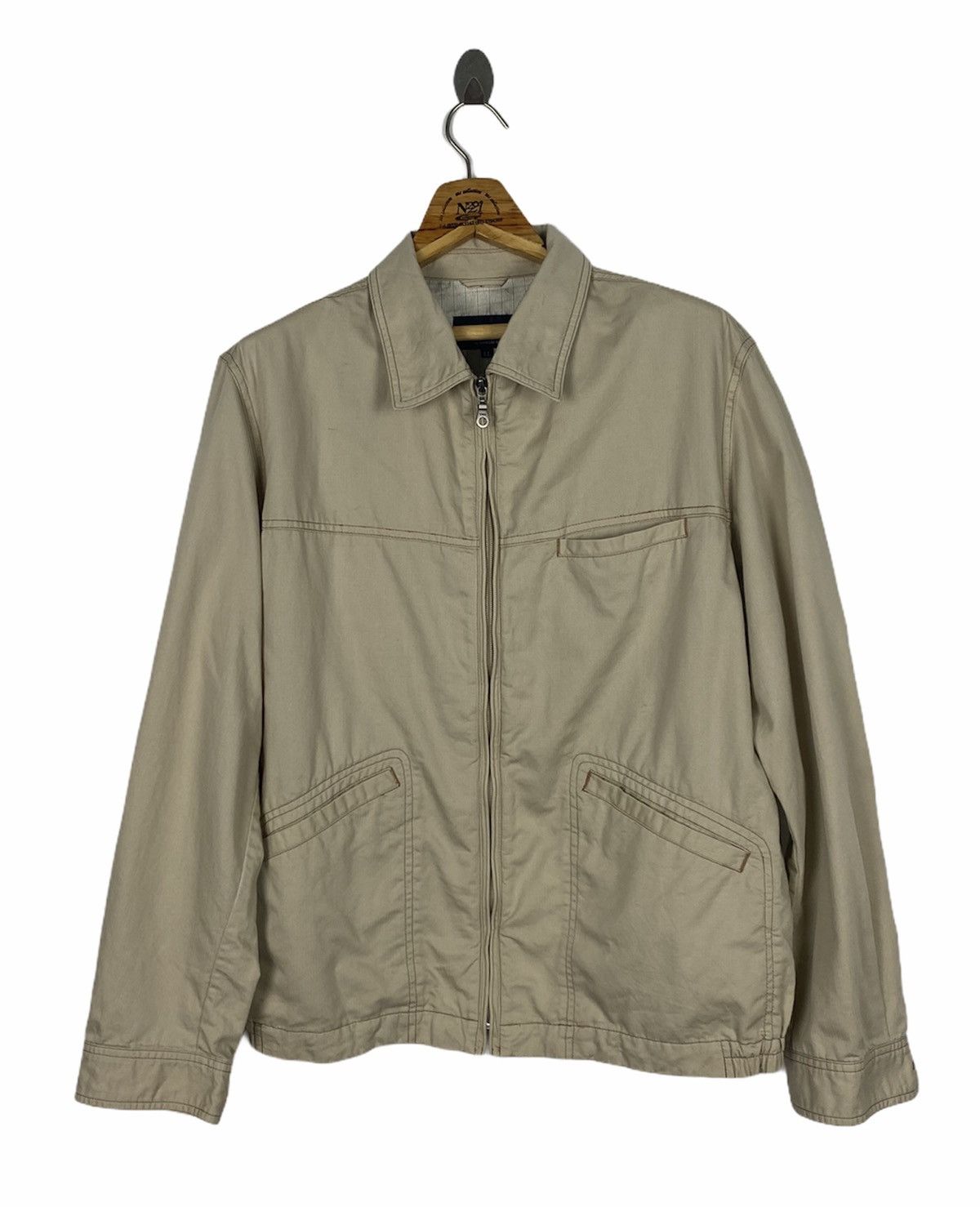 Designer × Japanese Brand × Kansai Yamamoto FULL ZIPPER WORKWEAR JACKET BY KANSAI YAMAMOTO TRAVIS STYLE Size US L / EU 52-54 / 3 - 1 Thumbnail