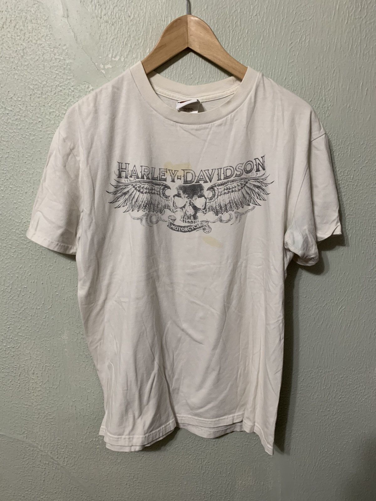 Harley Davidson × Vintage Vintage Harley Davidson Wild Prairie Winged Skull Tee Size US L / EU 52-54 / 3 - 1 Thumbnail