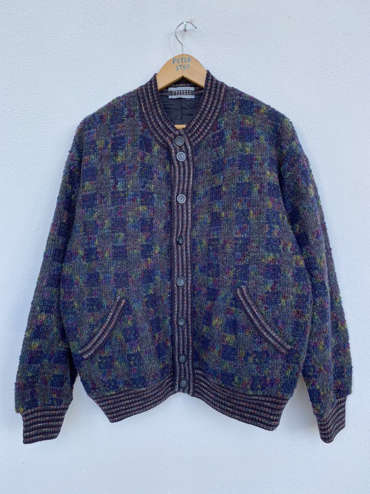 Designer × Other × Vintage VINTAGE UMBERTO VALLATI NICE DESIGN JACKET Size US L / EU 52-54 / 3 - 1 Thumbnail