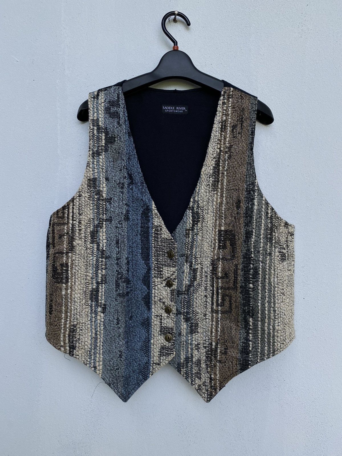 Designer × Saddlebred SADDLE RIVER SPORTWEAR MADE USA VEST NICE DESIGN Size US L / EU 52-54 / 3 - 2 Thumbnail