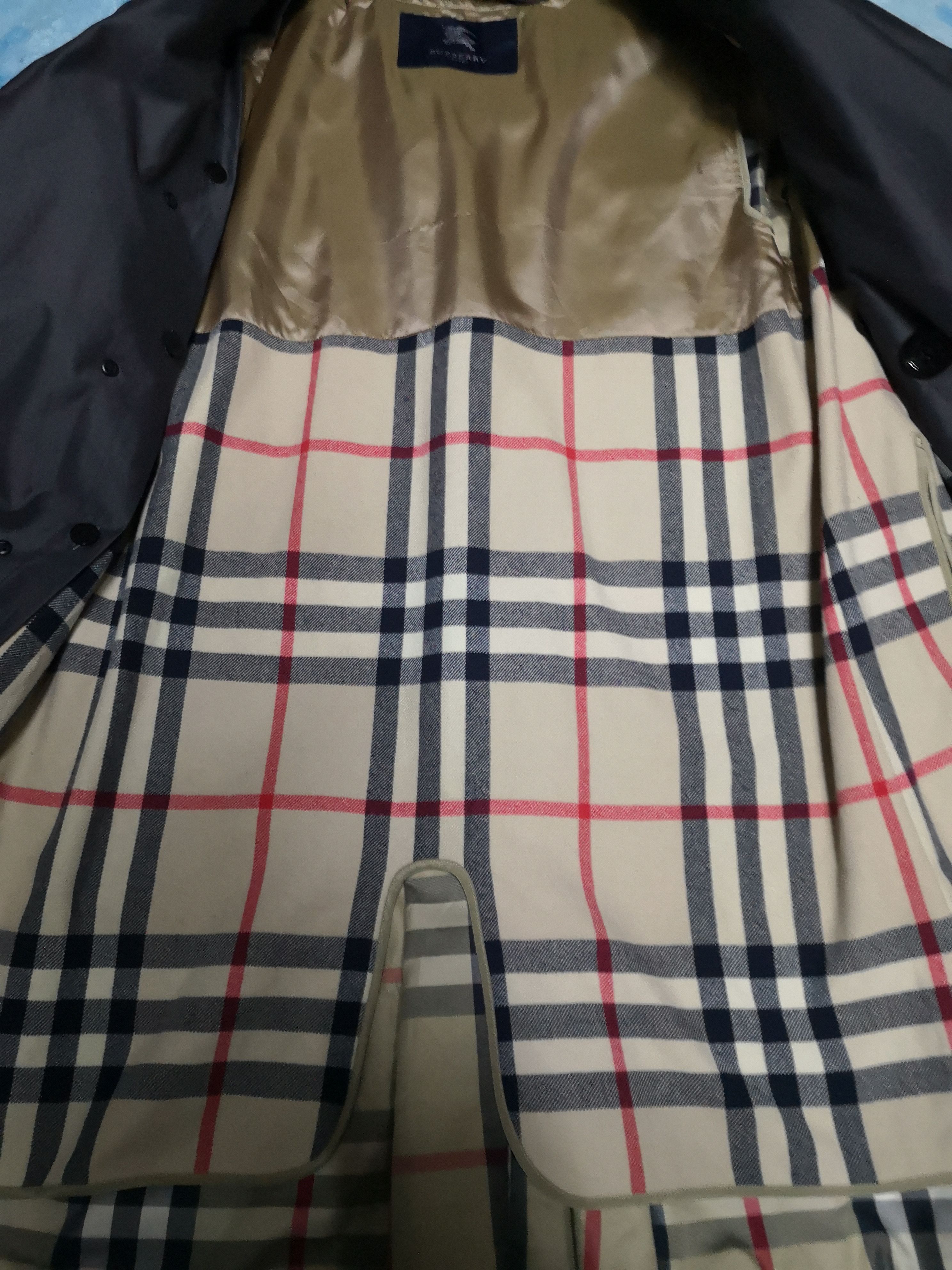 Burberry 🔥BURBERRY LONG COAT NICE DESIGN Size US L / EU 52-54 / 3 - 7 Thumbnail