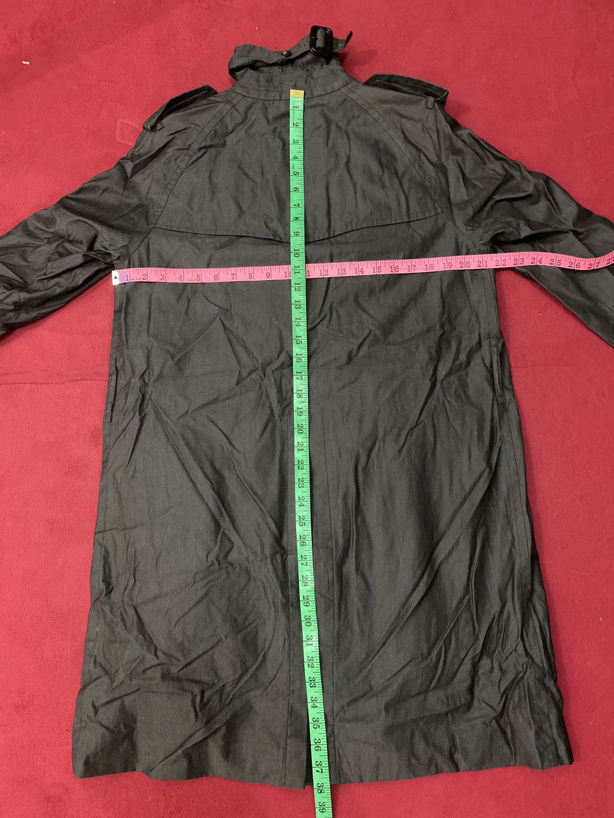 Burberry 🔥BURBERRY LONG COAT NICE DESIGN Size US L / EU 52-54 / 3 - 13 Thumbnail