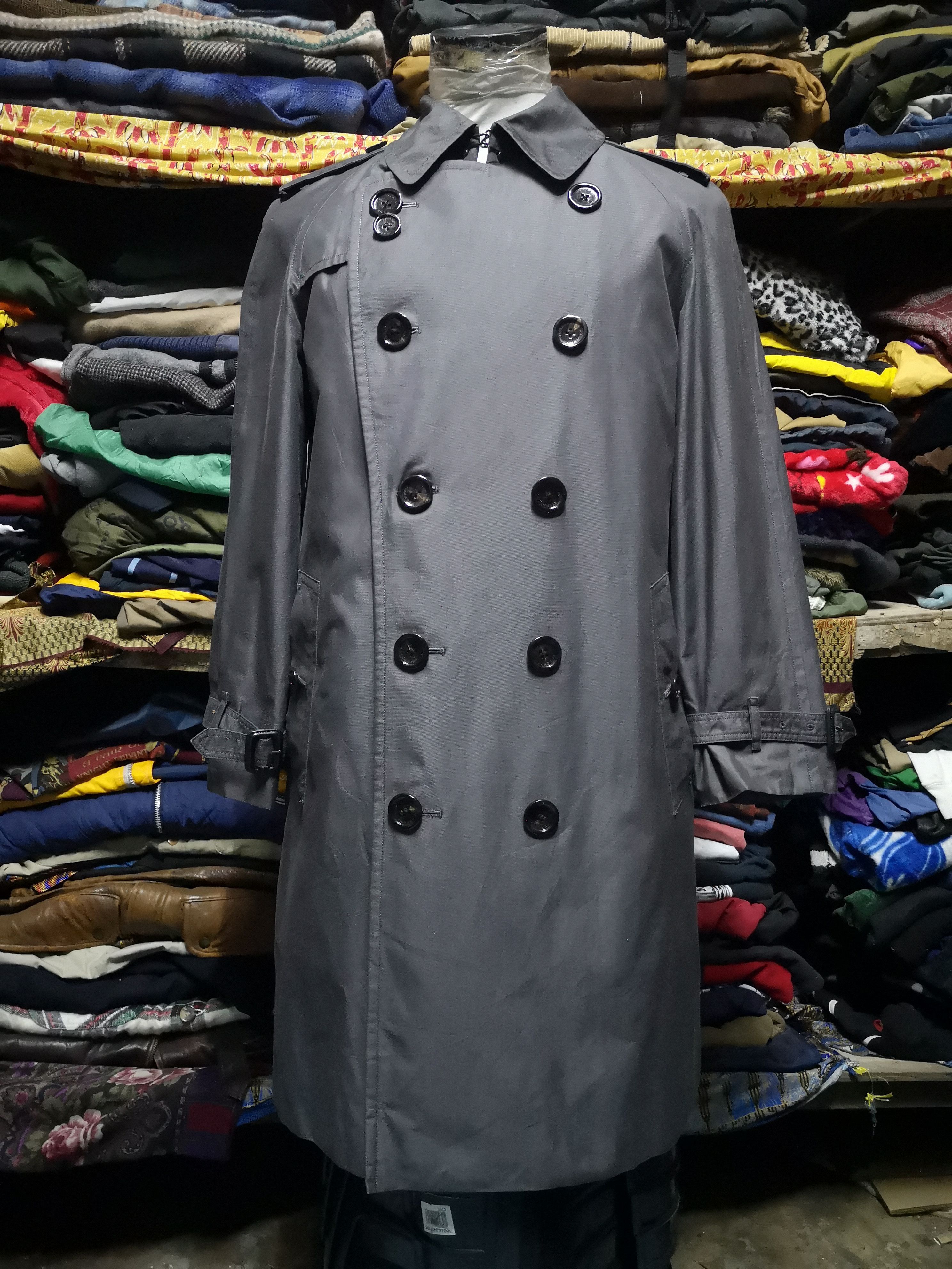 Burberry 🔥BURBERRY LONG COAT NICE DESIGN Size US L / EU 52-54 / 3 - 2 Thumbnail