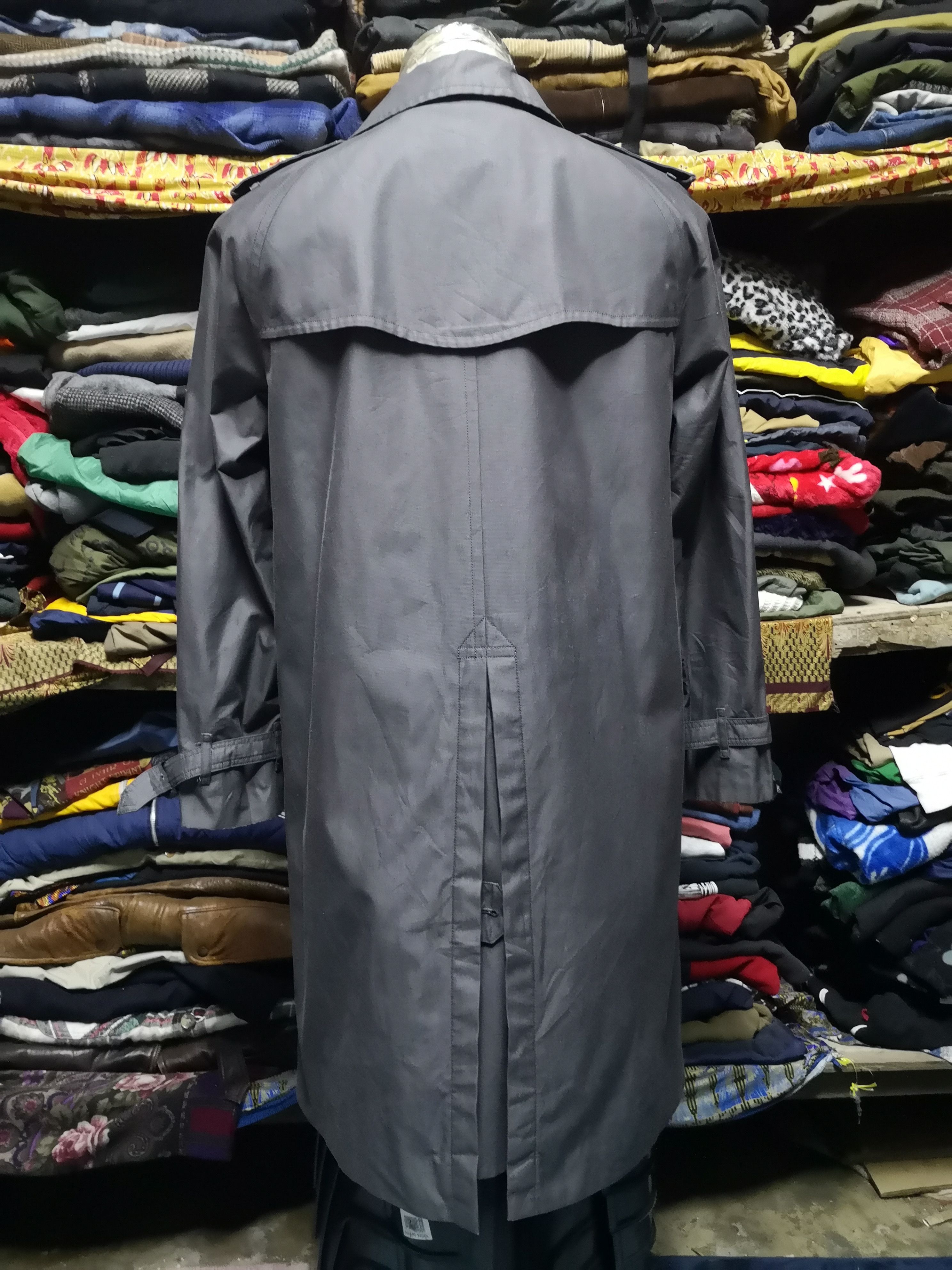 Burberry 🔥BURBERRY LONG COAT NICE DESIGN Size US L / EU 52-54 / 3 - 3 Thumbnail