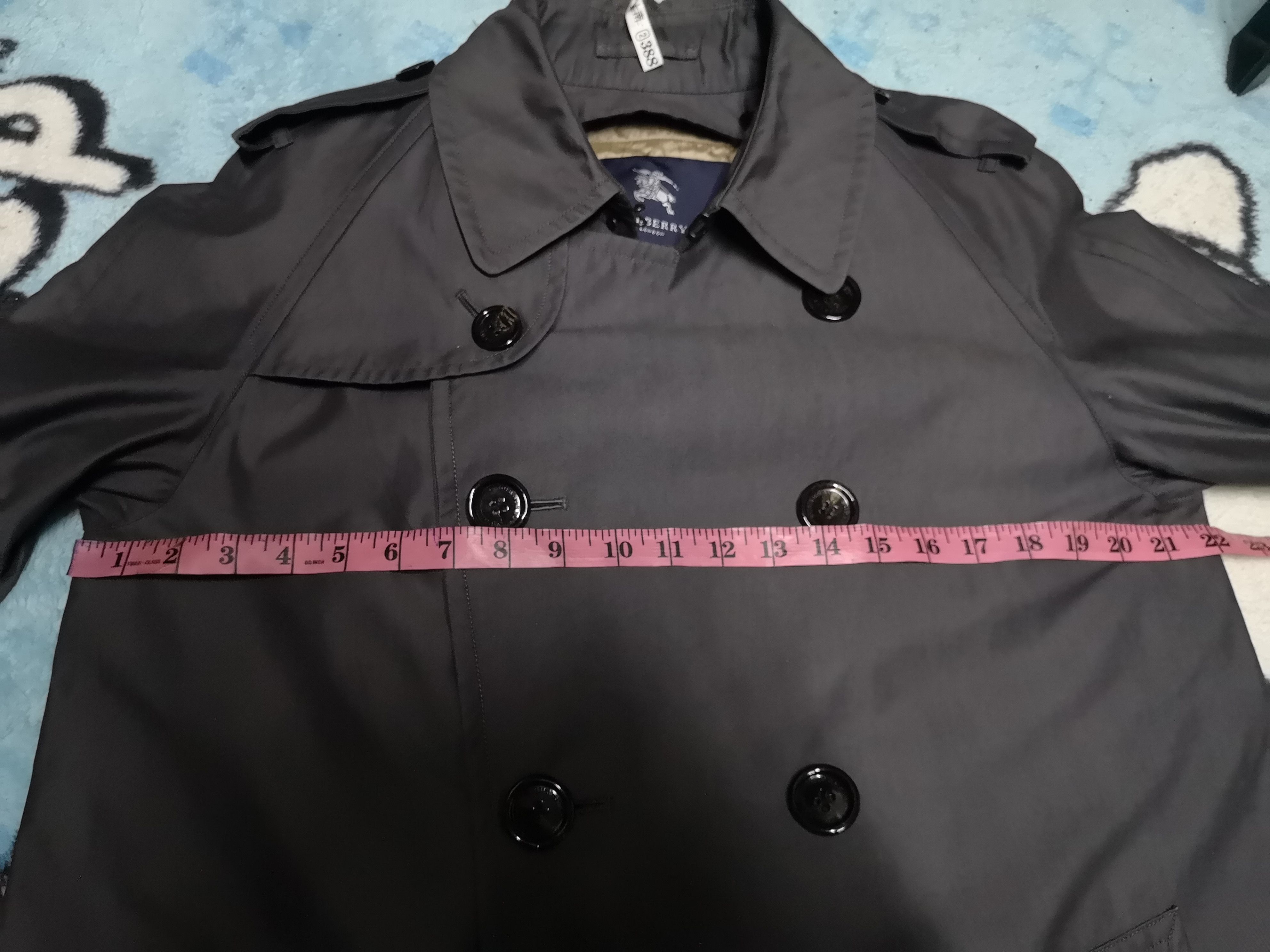 Burberry 🔥BURBERRY LONG COAT NICE DESIGN Size US L / EU 52-54 / 3 - 10 Thumbnail