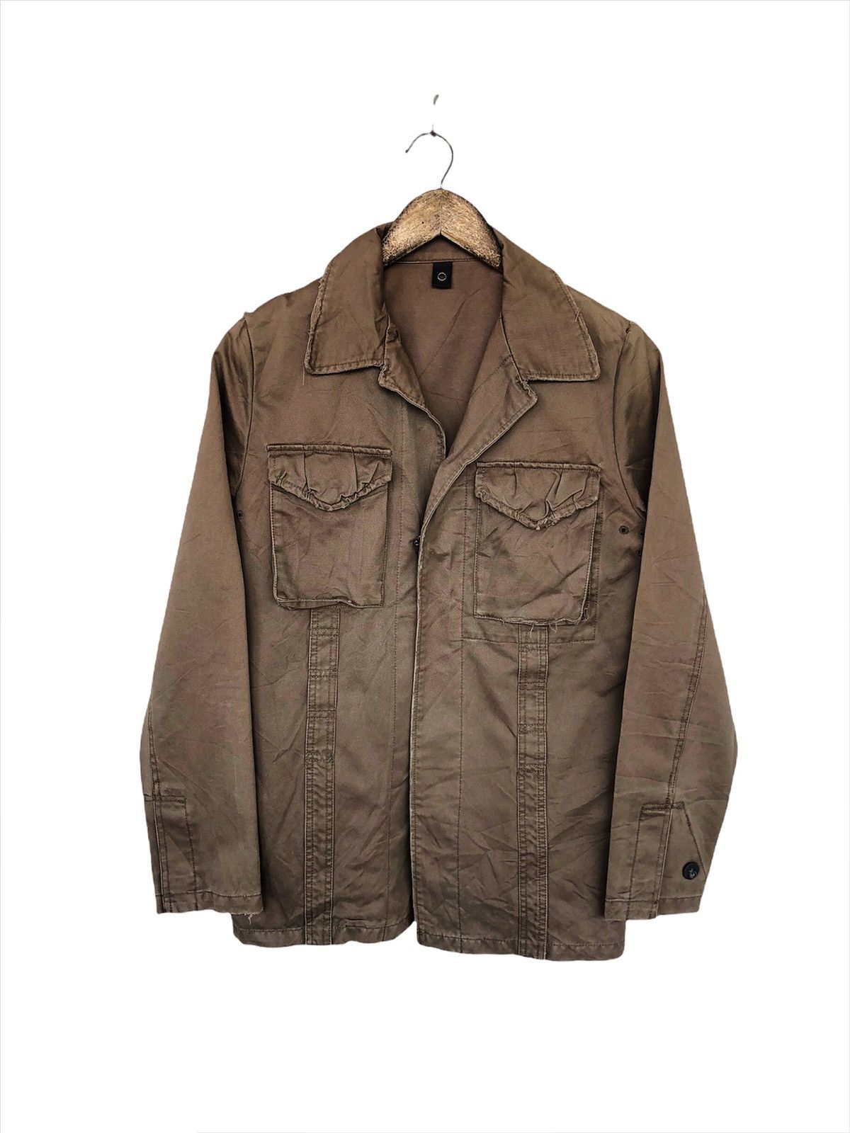 If Six Was Nine GRAIL🔥WJK Jun Hasimoto 🇯🇵 Single Hook Field Jacket Size US M / EU 48-50 / 2 - 2 Thumbnail