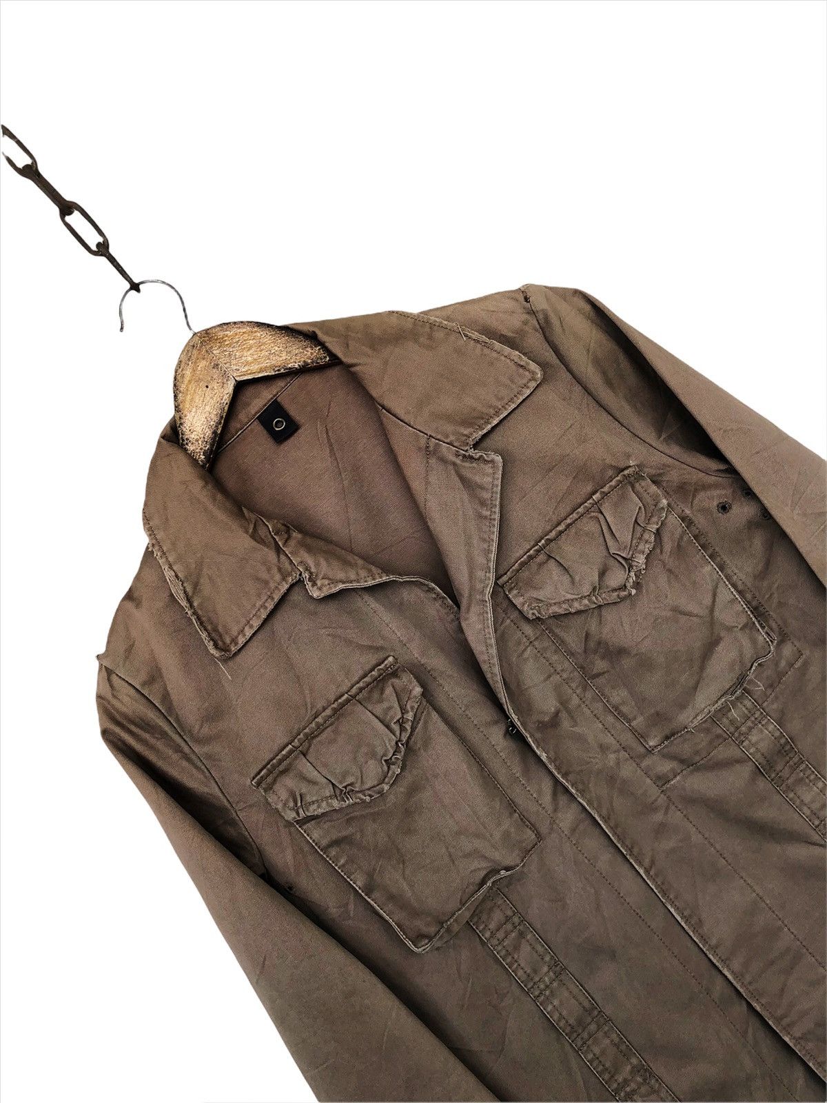 If Six Was Nine GRAIL🔥WJK Jun Hasimoto 🇯🇵 Single Hook Field Jacket Size US M / EU 48-50 / 2 - 3 Thumbnail