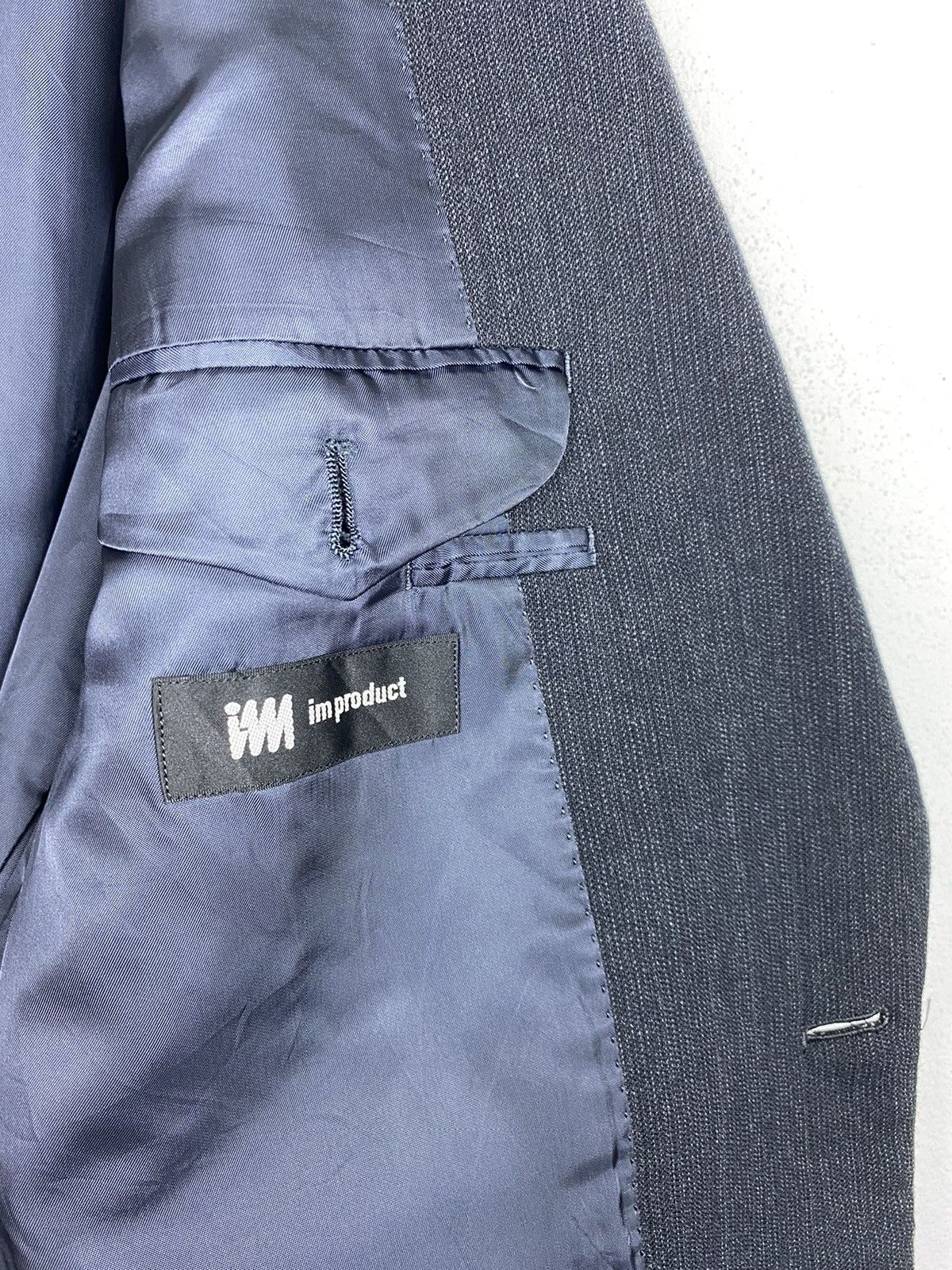 Designer × Issey Miyake × Japanese Brand GK45 🔥Issey Miyake Formal Blazer Size 42R - 6 Thumbnail