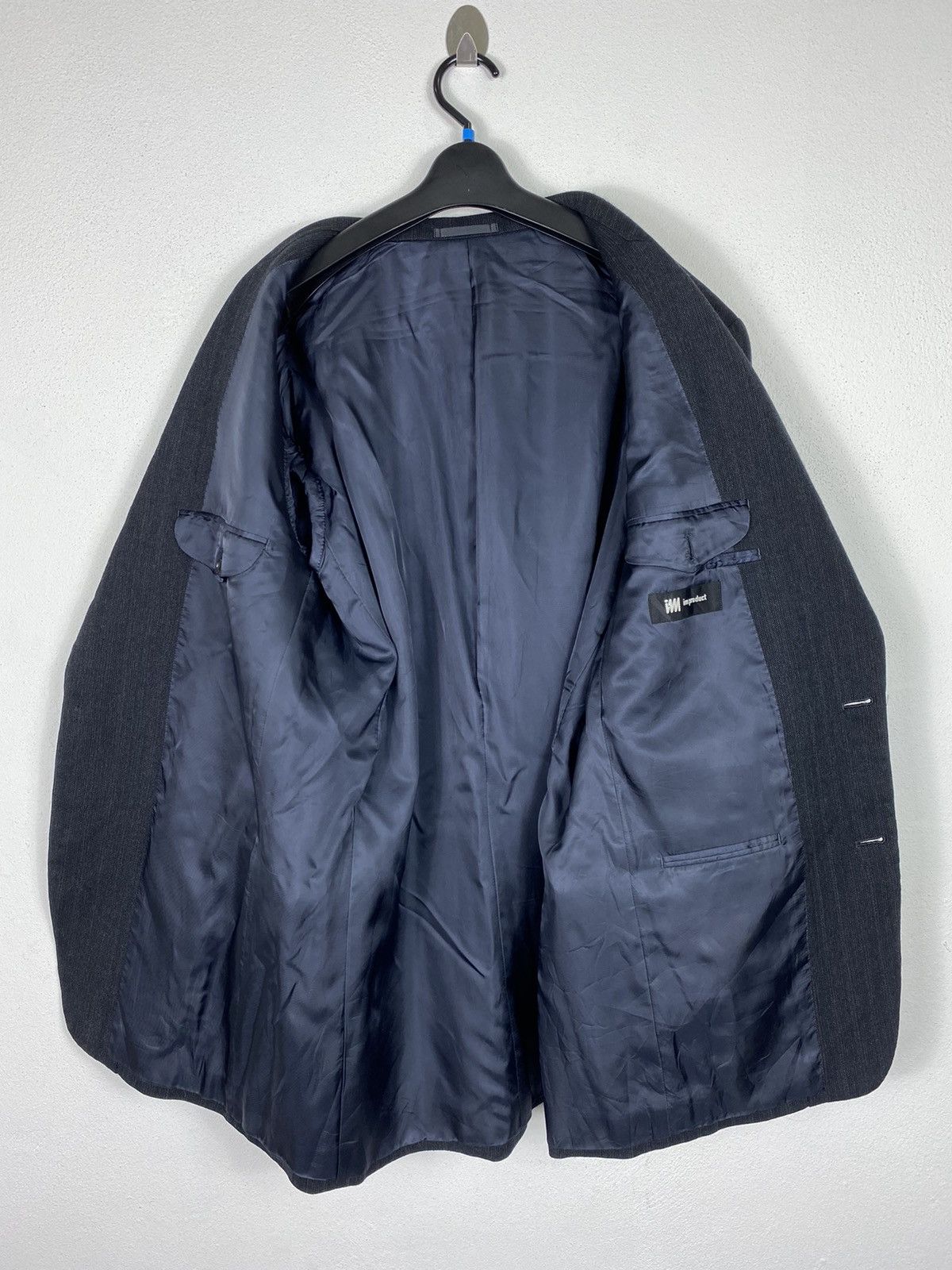 Designer × Issey Miyake × Japanese Brand GK45 🔥Issey Miyake Formal Blazer Size 42R - 3 Thumbnail