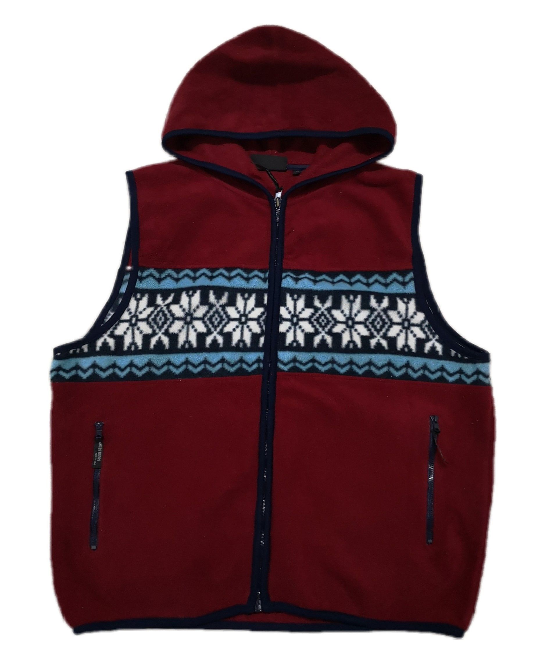 Designer × Japanese Brand Nice Design Vest with Hoodies Size US L / EU 52-54 / 3 - 1 Thumbnail