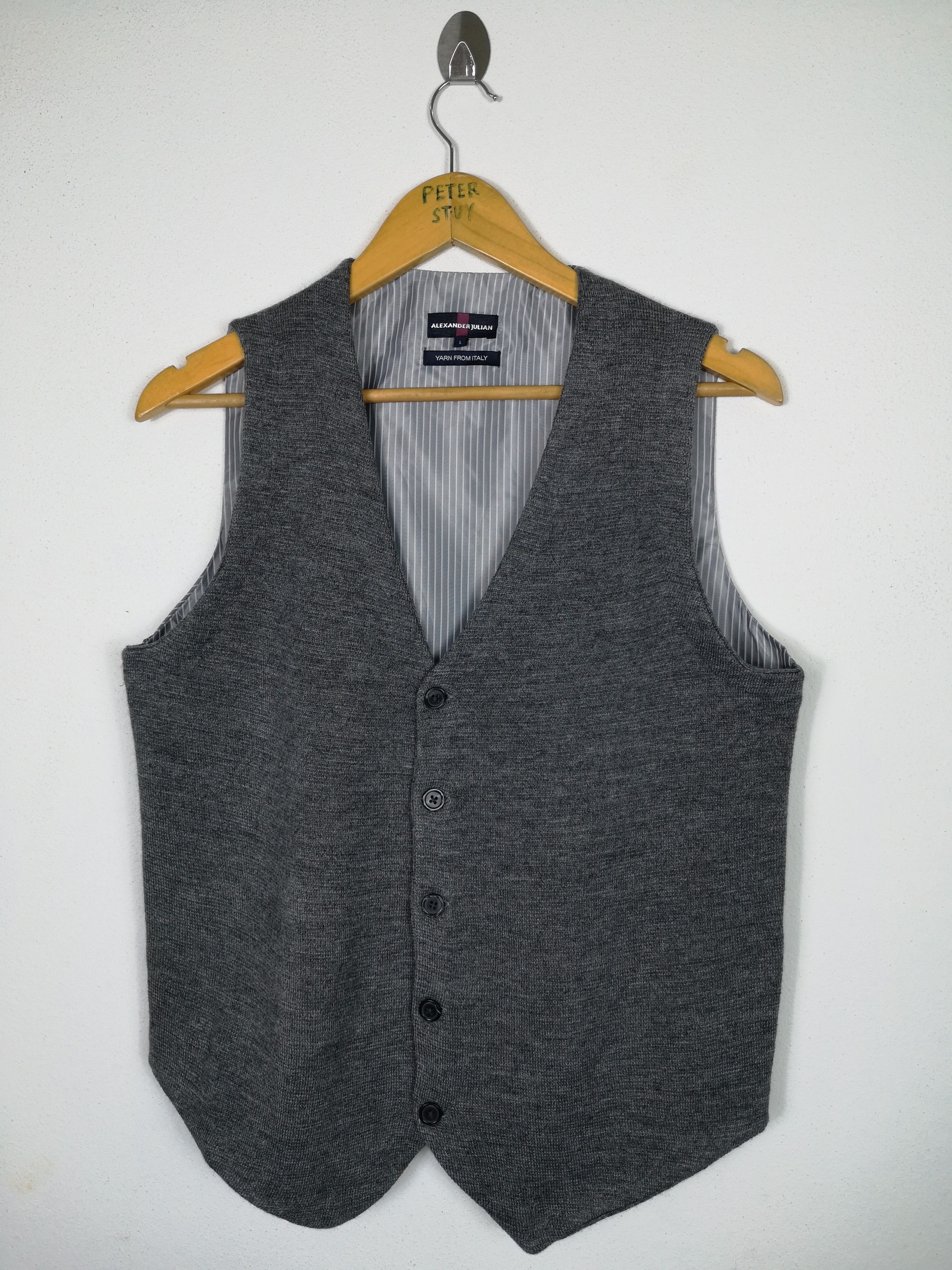 Alexander Julian × Designer × Japanese Brand Alexander Julian Vest Size US L / EU 52-54 / 3 - 1 Thumbnail
