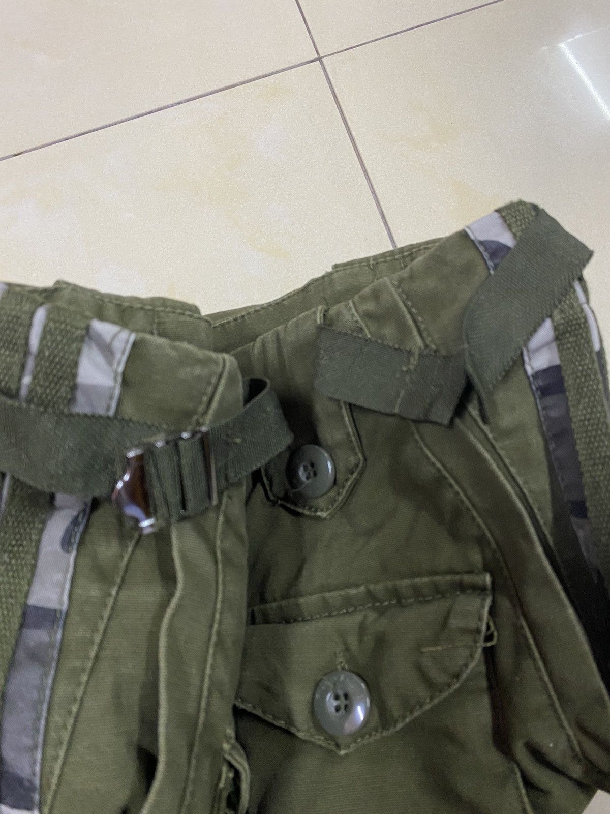 14th Addiction × Japanese Brand × Le Grande Bleu (L.G.B.) Japanese Brand Bondage Cargo Pants Size 28" / US 6 / IT 42 - 9 Thumbnail