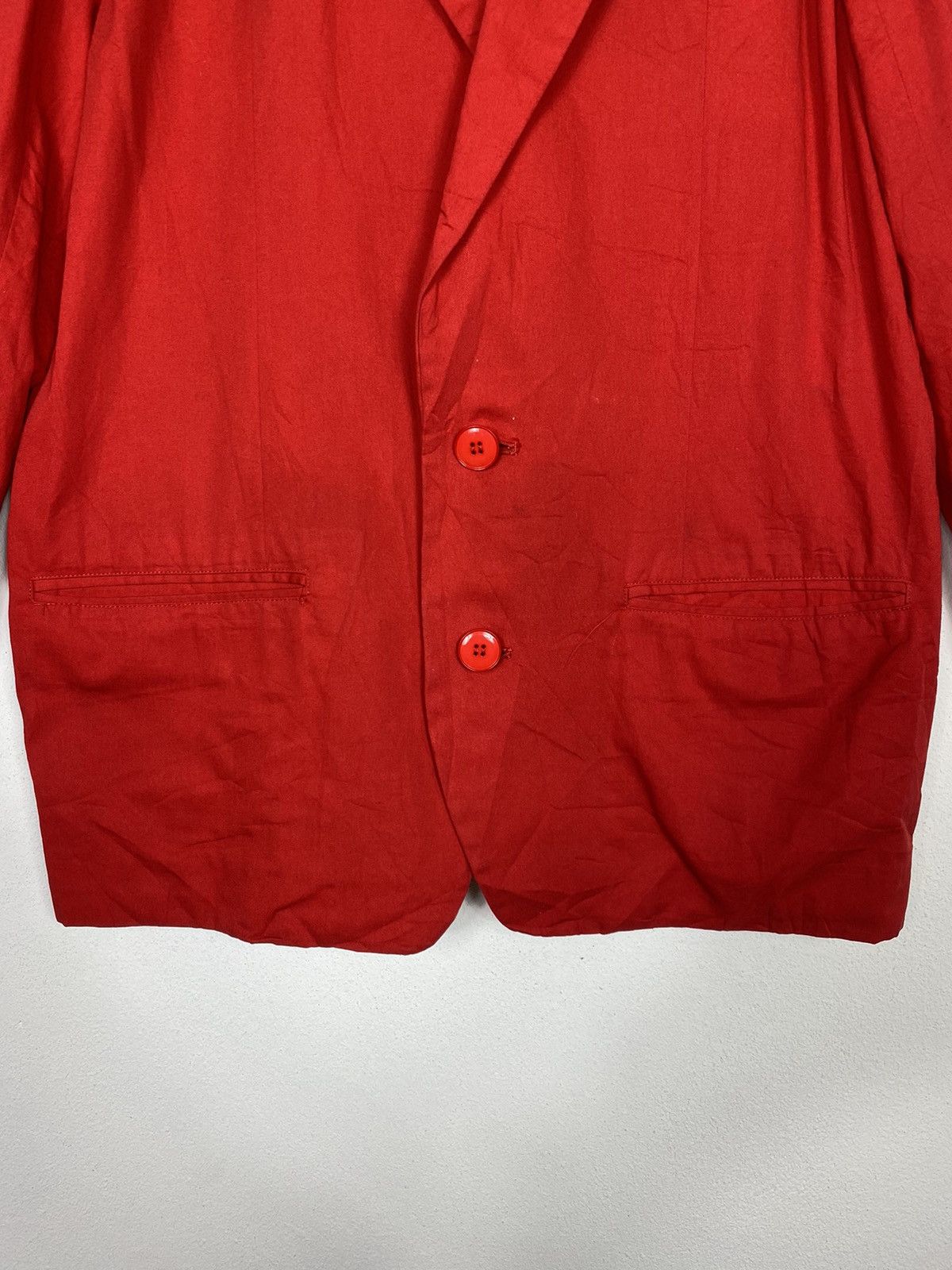 Designer × Japanese Brand JAPANESE DESIGNER LUXURY RED BLAZER Size US L / EU 52-54 / 3 - 6 Thumbnail
