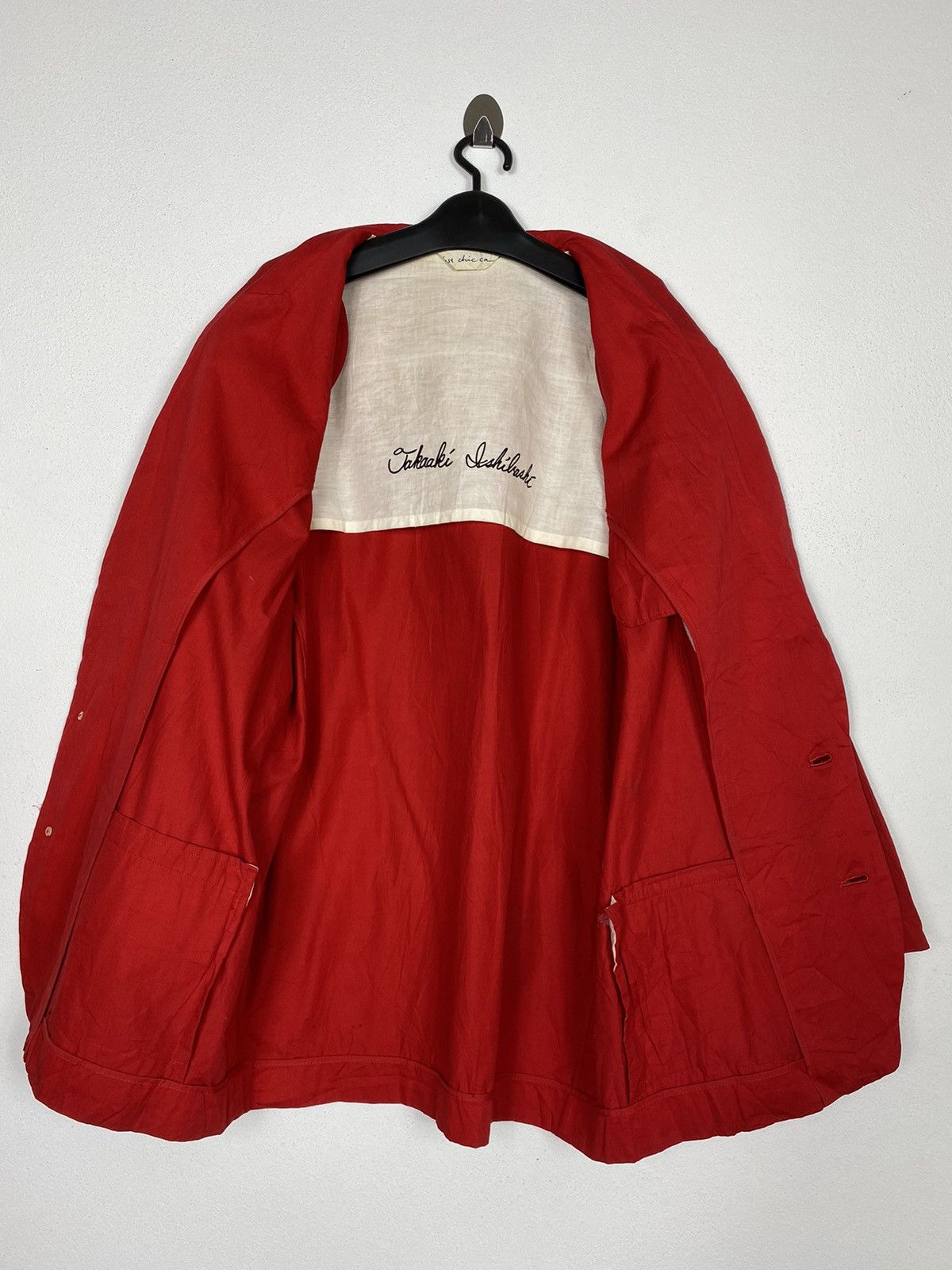 Designer × Japanese Brand JAPANESE DESIGNER LUXURY RED BLAZER Size US L / EU 52-54 / 3 - 7 Thumbnail