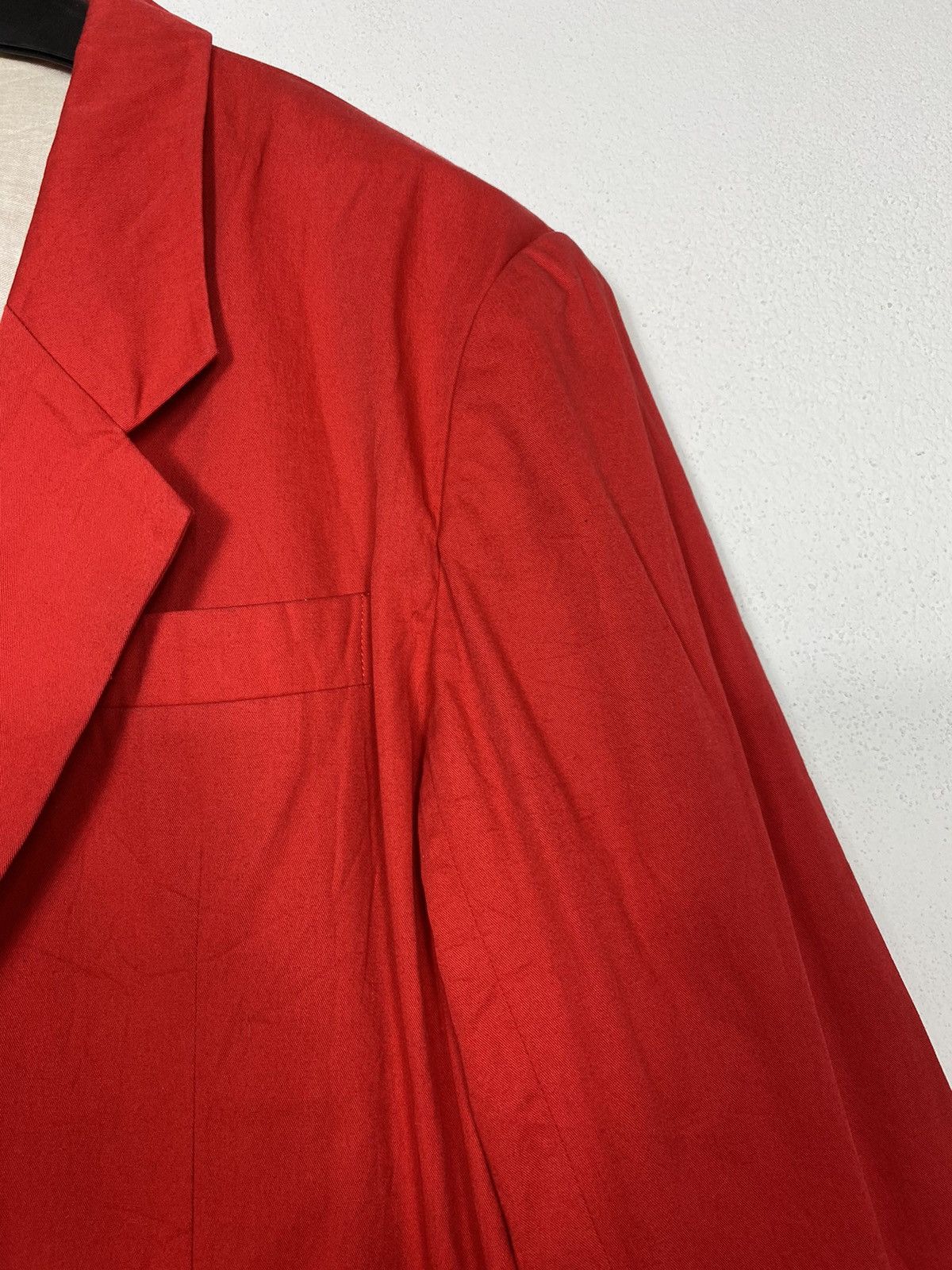 Designer × Japanese Brand JAPANESE DESIGNER LUXURY RED BLAZER Size US L / EU 52-54 / 3 - 4 Thumbnail